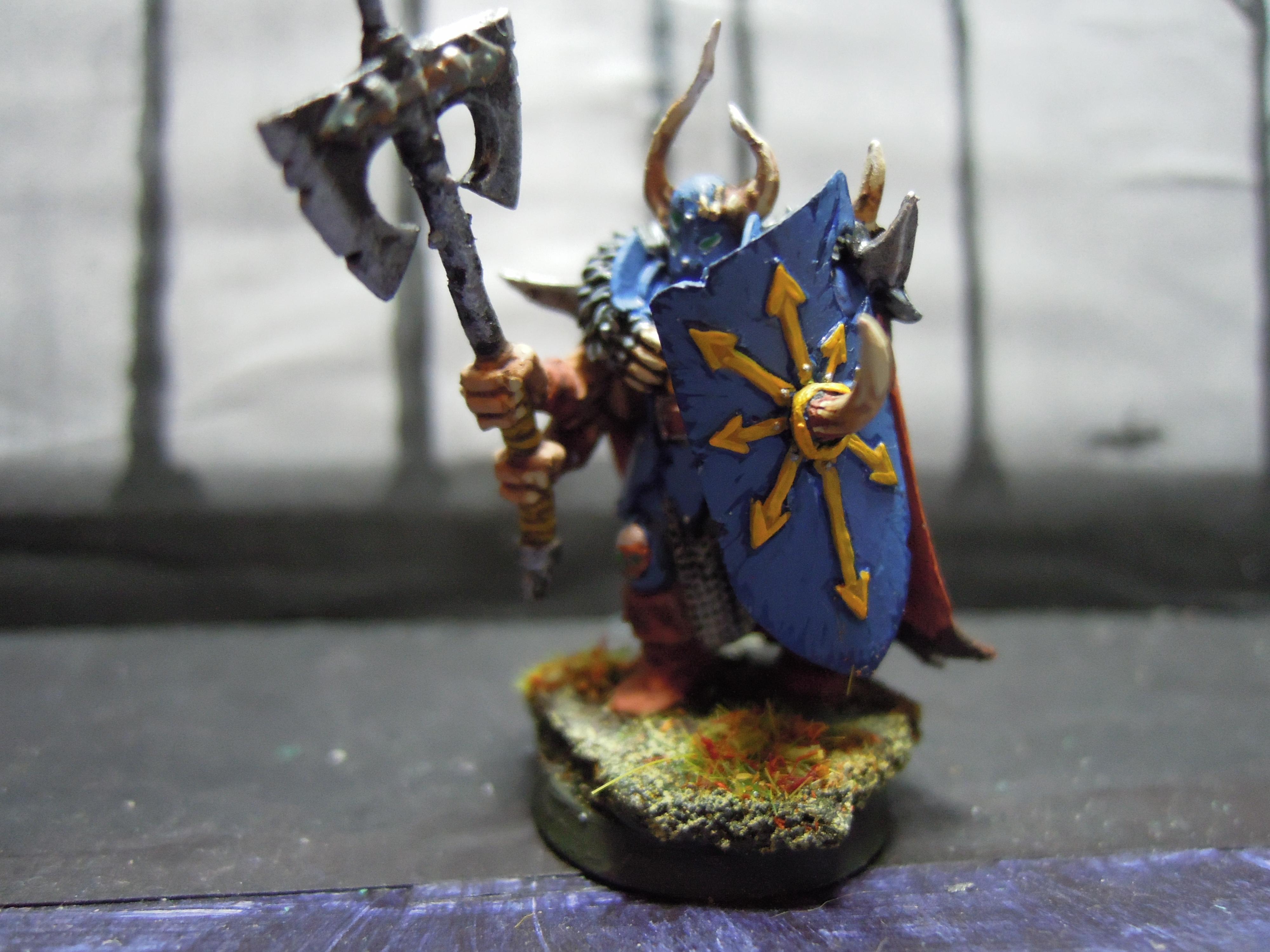 Age Of Sigmar, Axe, Barbarian, Chaos, Conversion, Forsaken, Infantry, Mutant, Norsca, Shield, Slaves To Darkness, Tzeentch, Warband, Warhammer Fantasy, Warriors