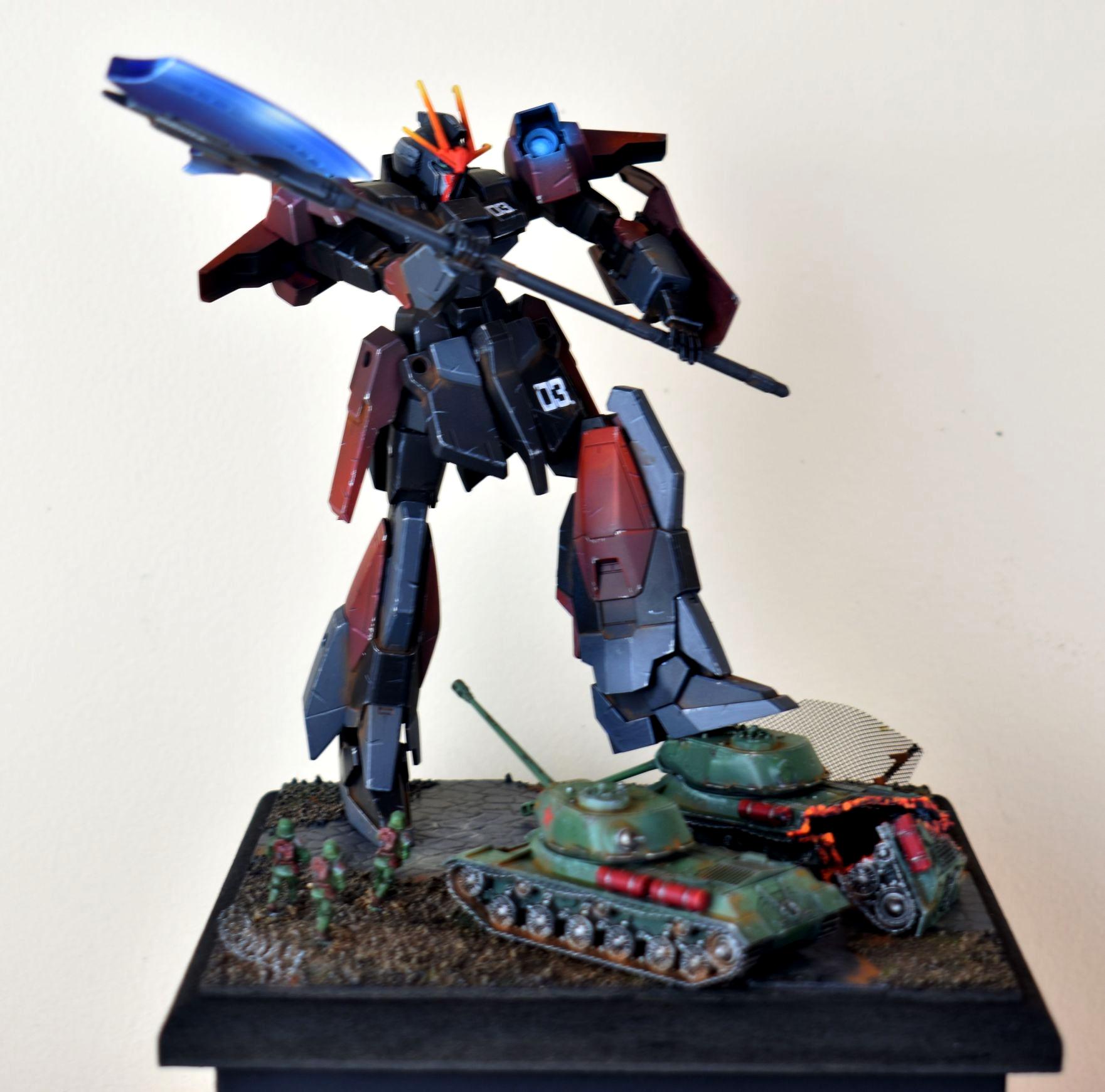 Diorama, Gundam, Object Source Lighting