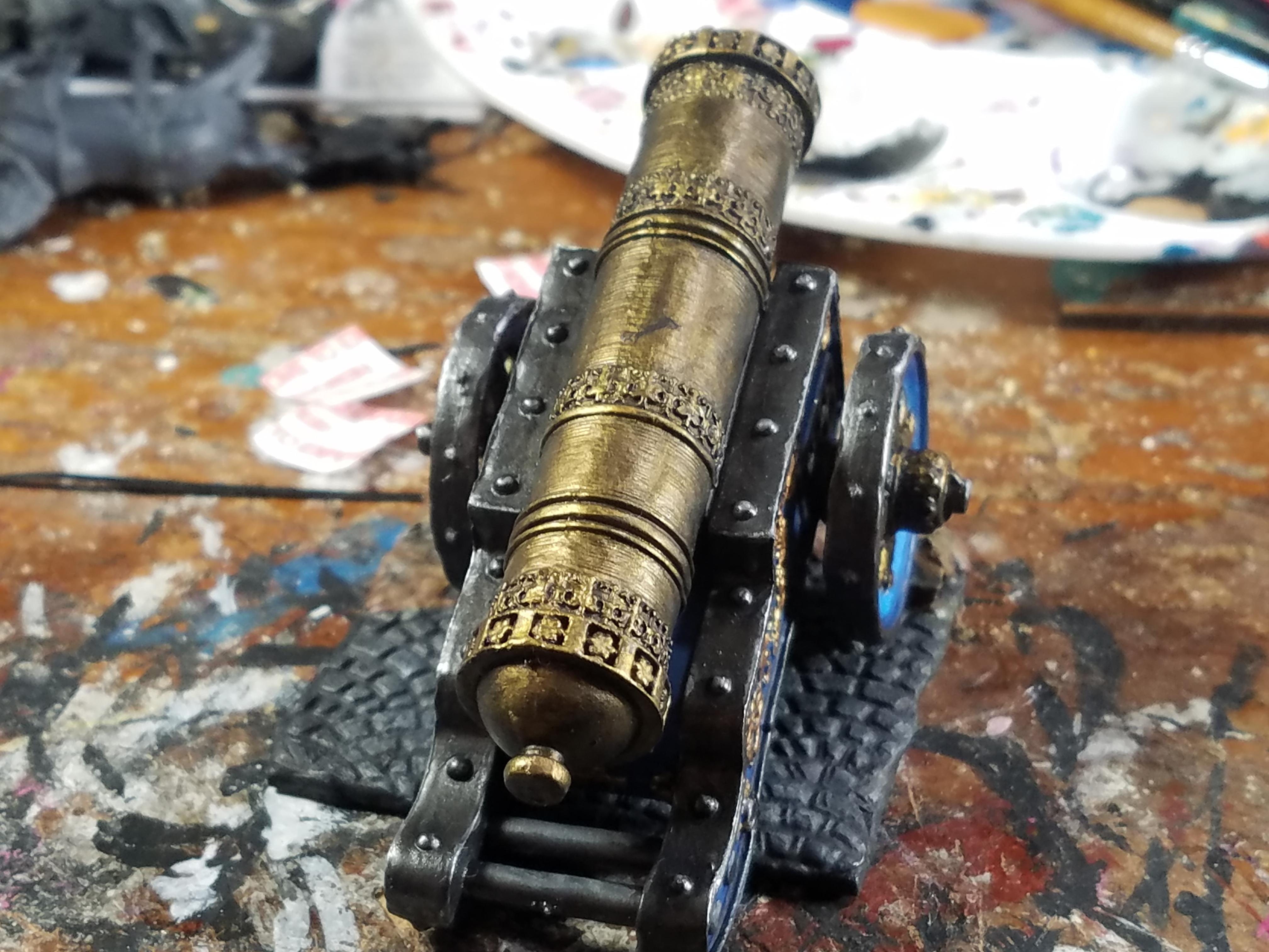 Bombard, Dakka Painting Challenge 2019, Deep Cuts Miniatures, Tsar Cannon