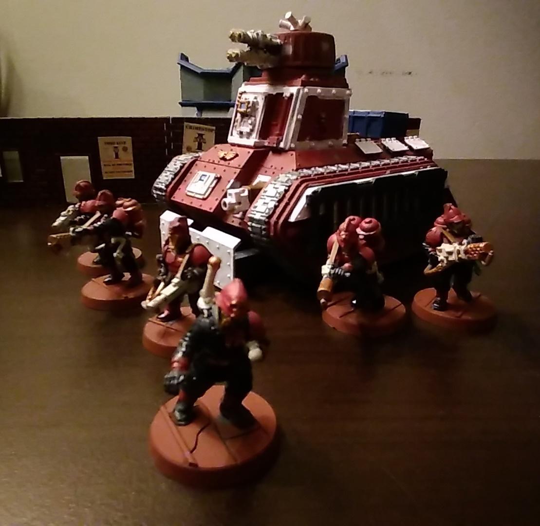 Adeptus Arbites, Hellhound, Imperial Guard