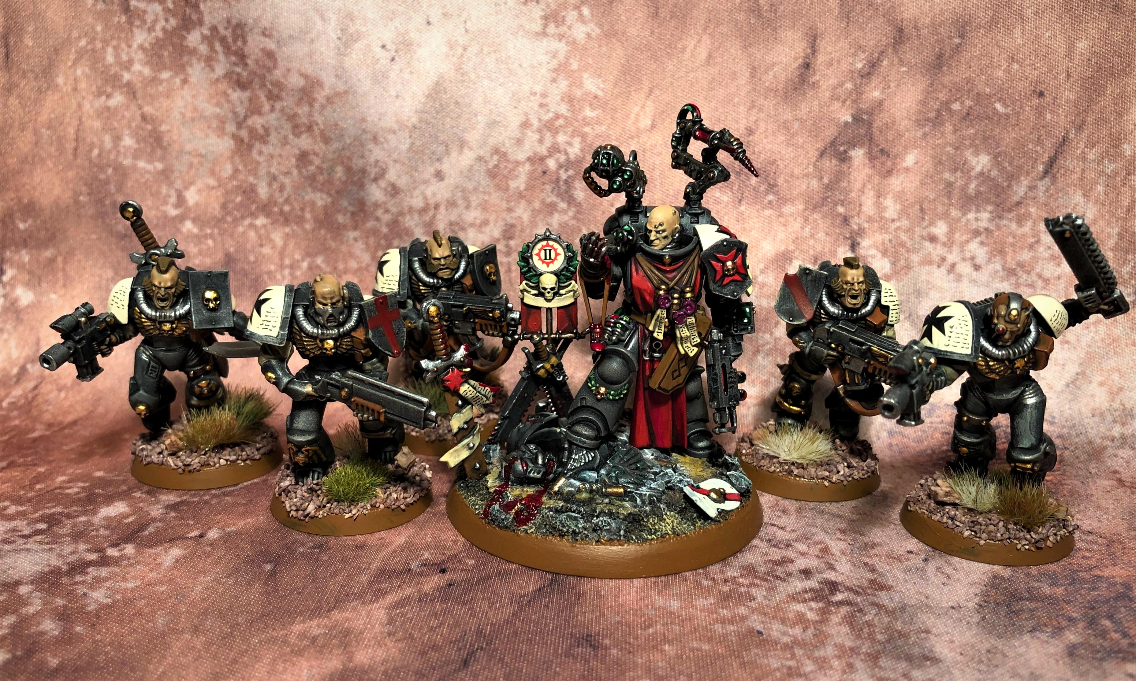 Black Templar Neophytes, Black Templars, Bt Neophyte, Crusader Squad, Neophyte
