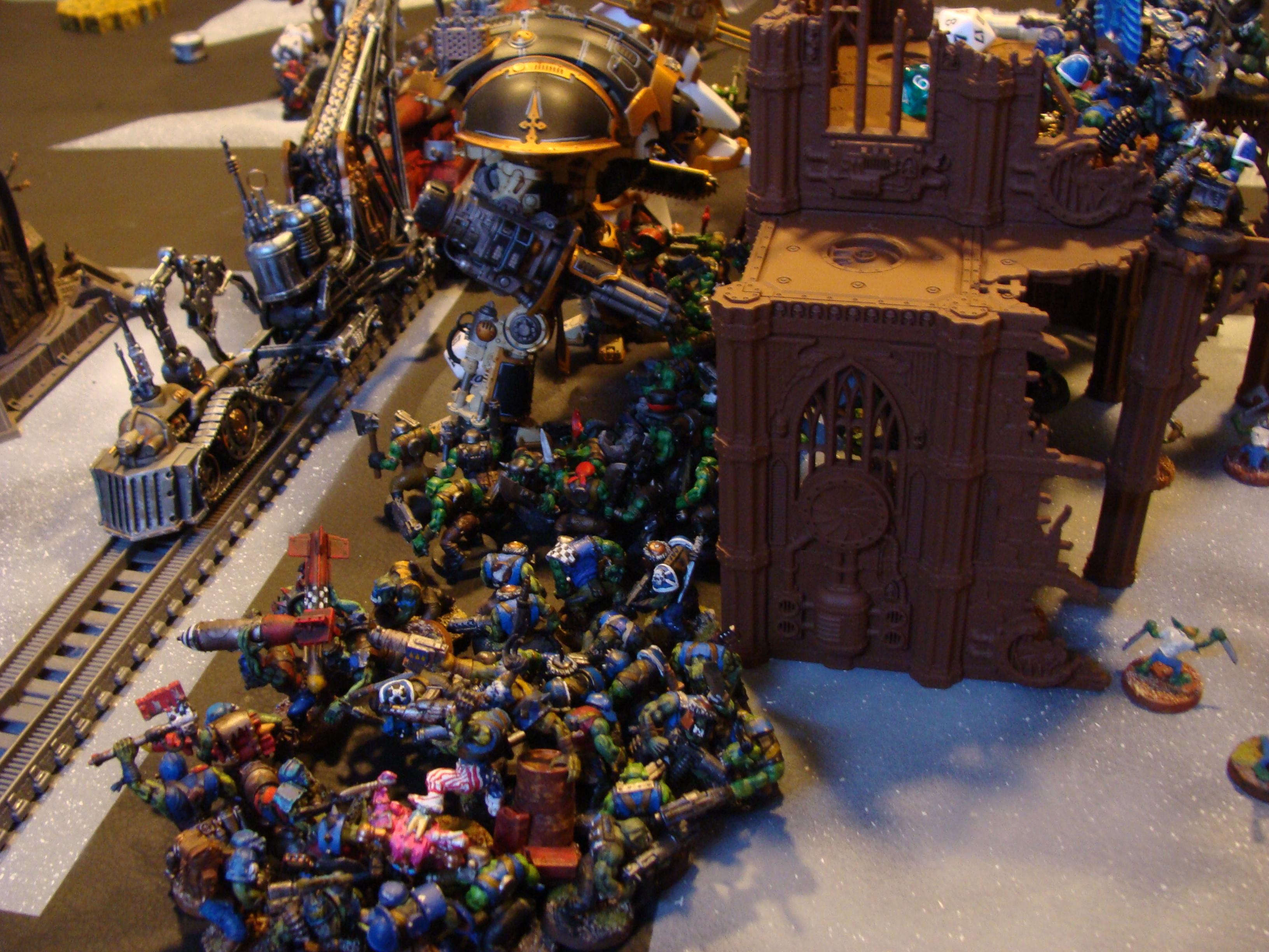 Battle Report, Imperial Knights, Orks