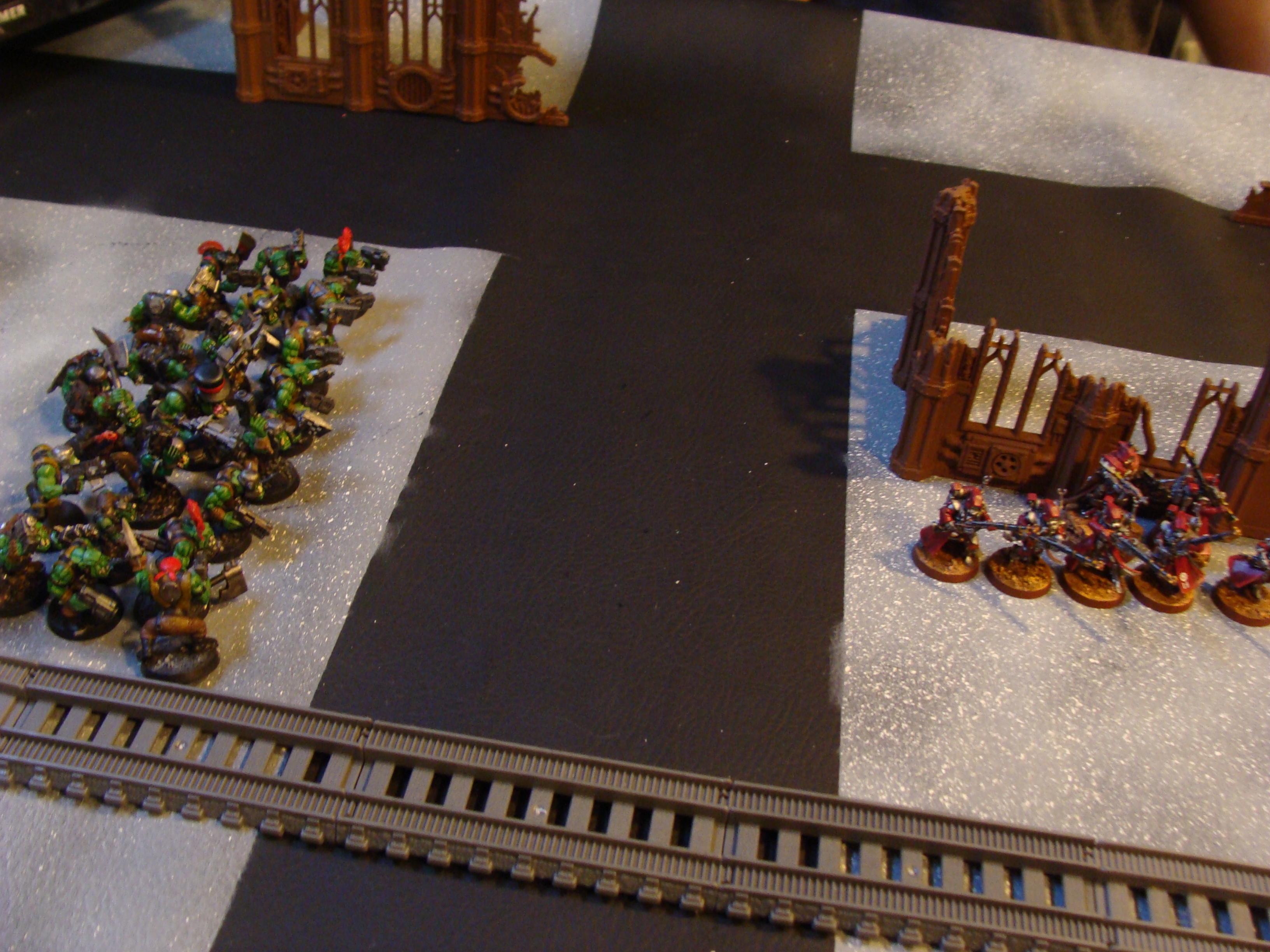 Battle Report, Imperial Knights, Orks