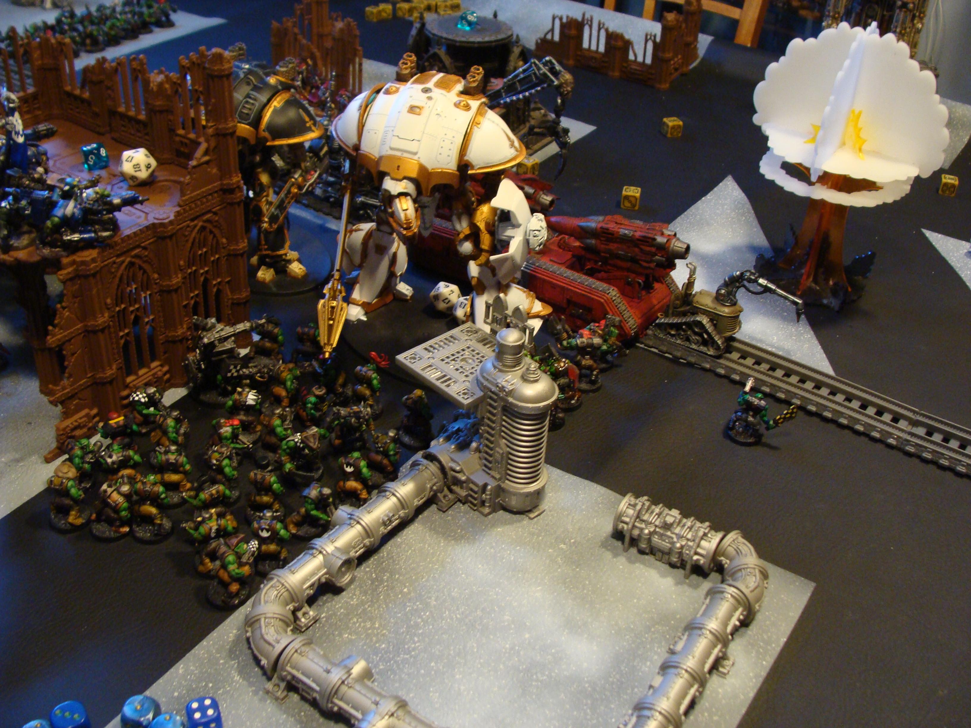 Battle Report, Imperial Knights, Orks