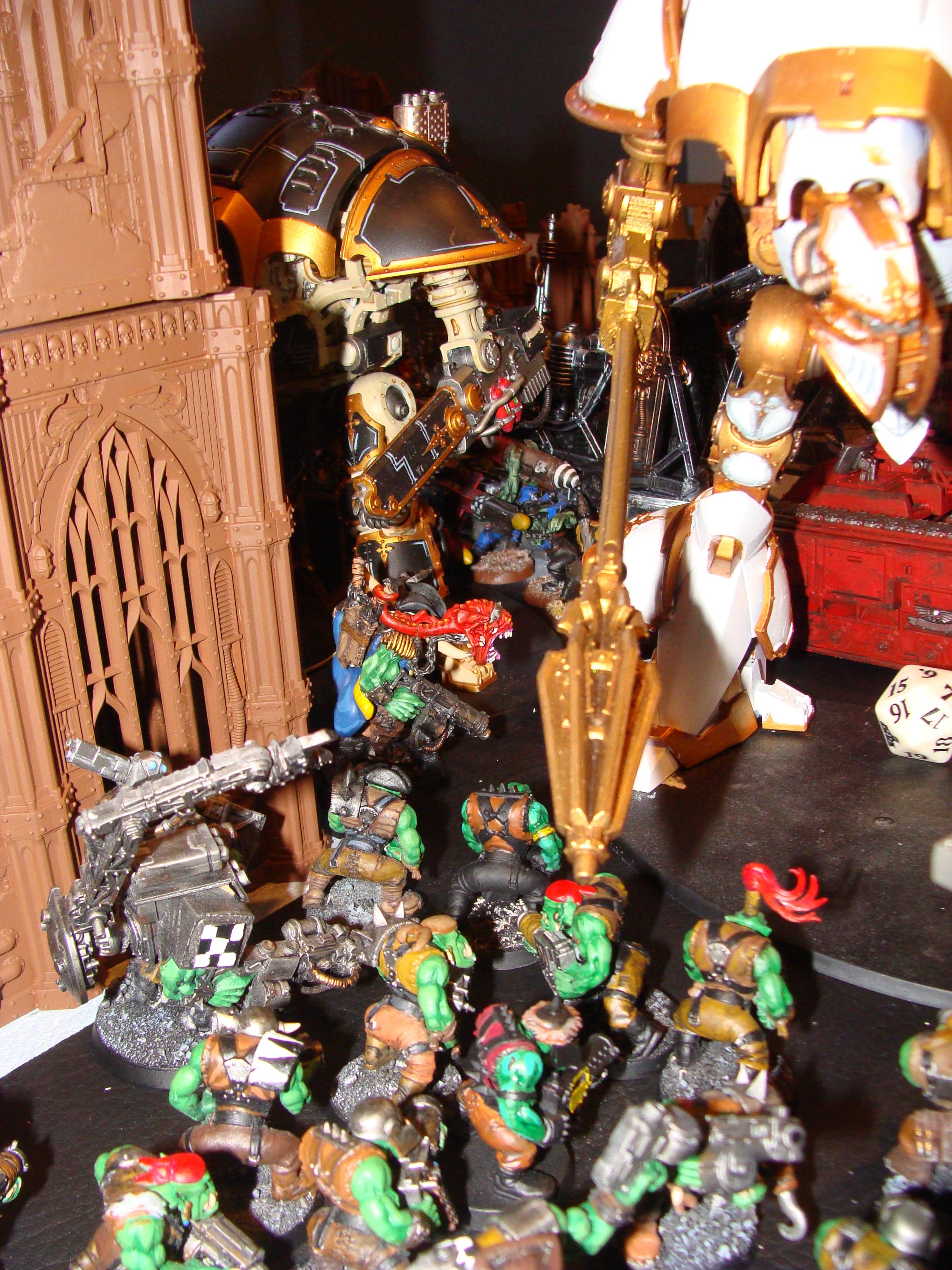 Battle Report, Imperial Knights, Orks