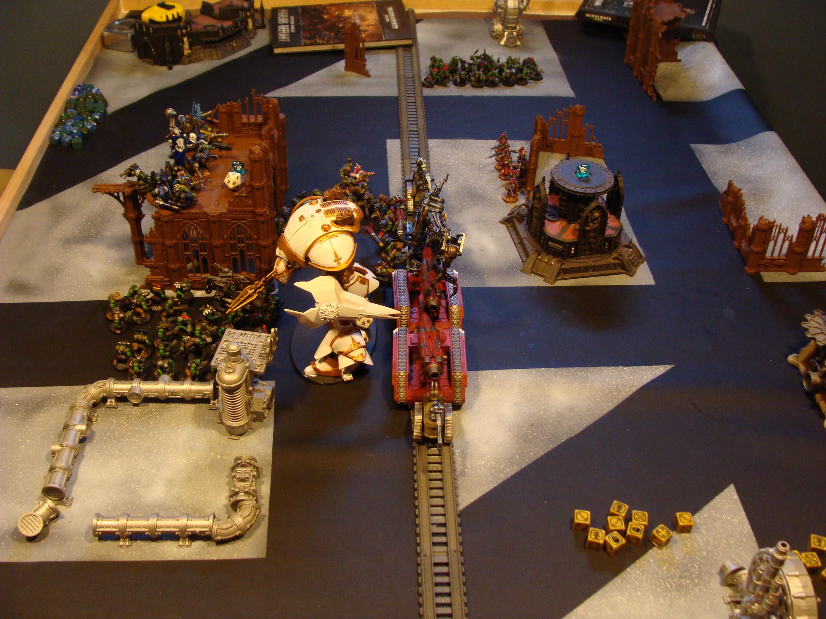 Battle Report, Imperial Knights, Orks
