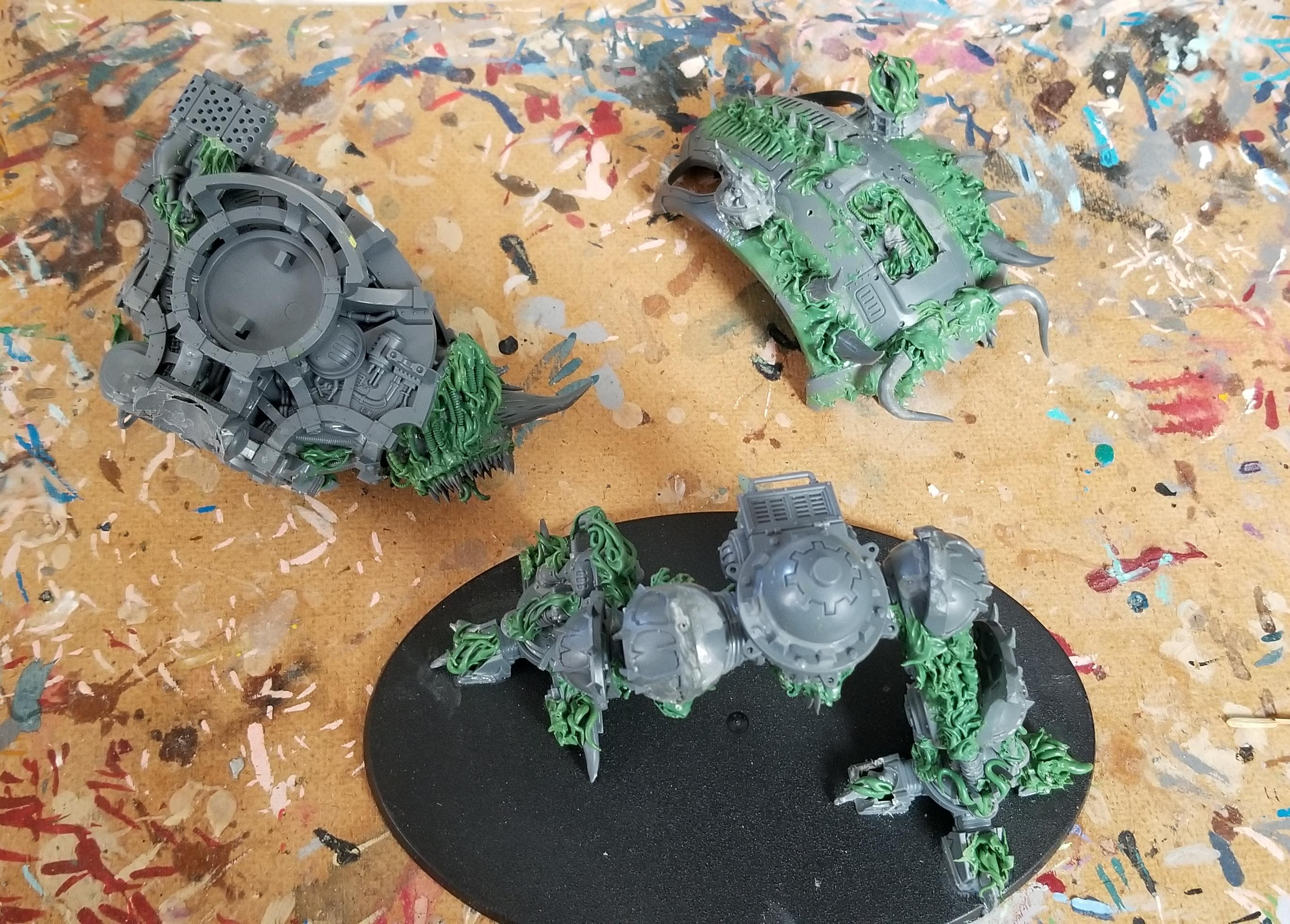 Chaos, Chaos Knight, Conversion, Daemons, Harrowed