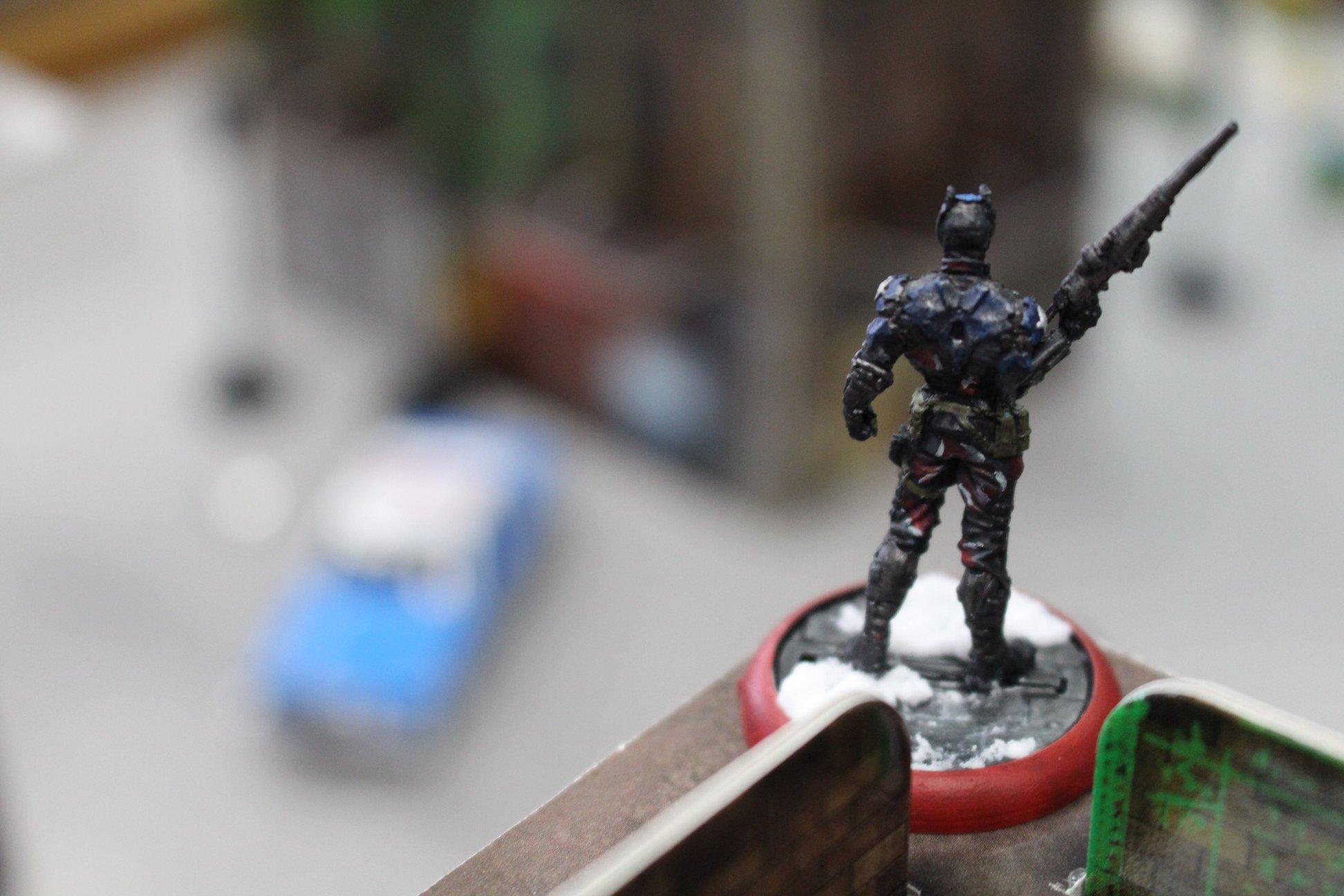 Akrham Knight observes the city