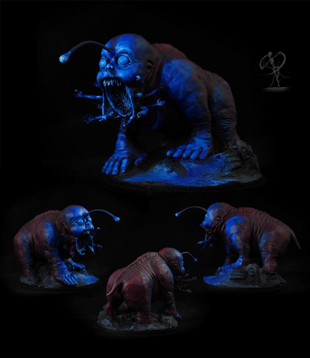 Horrors, Kingdom Death, Monster, Non-Metallic Metal, Object Source Lighting