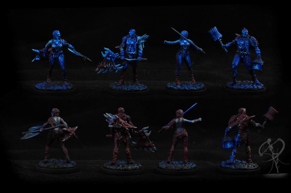 Barbarian, Kingdom Death, Non-Metallic Metal, Object Source Lighting, Warhammer Fantasy