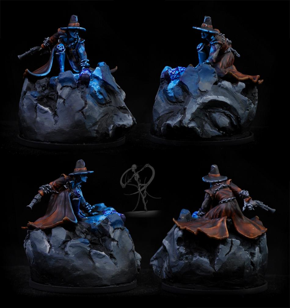 Kingdom Death, Non-Metallic Metal, Object Source Lighting, Pistoleer, Weird West, Western