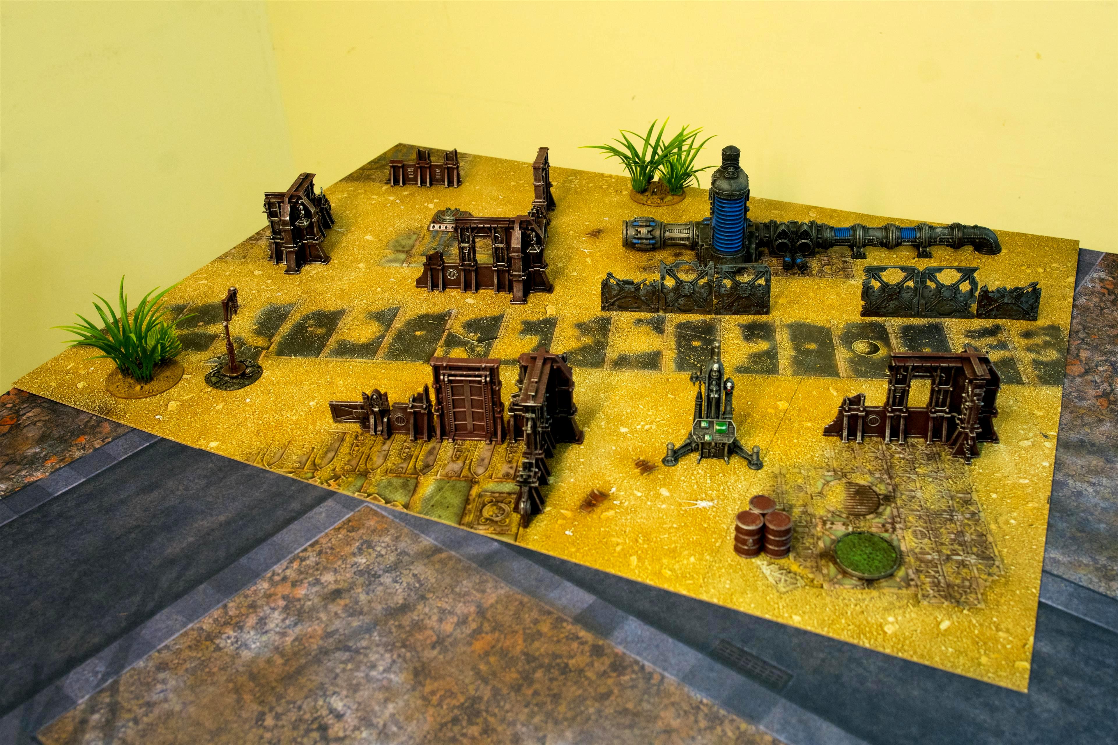 H Painted Kill Team Terrain And Board W Canada Ebay