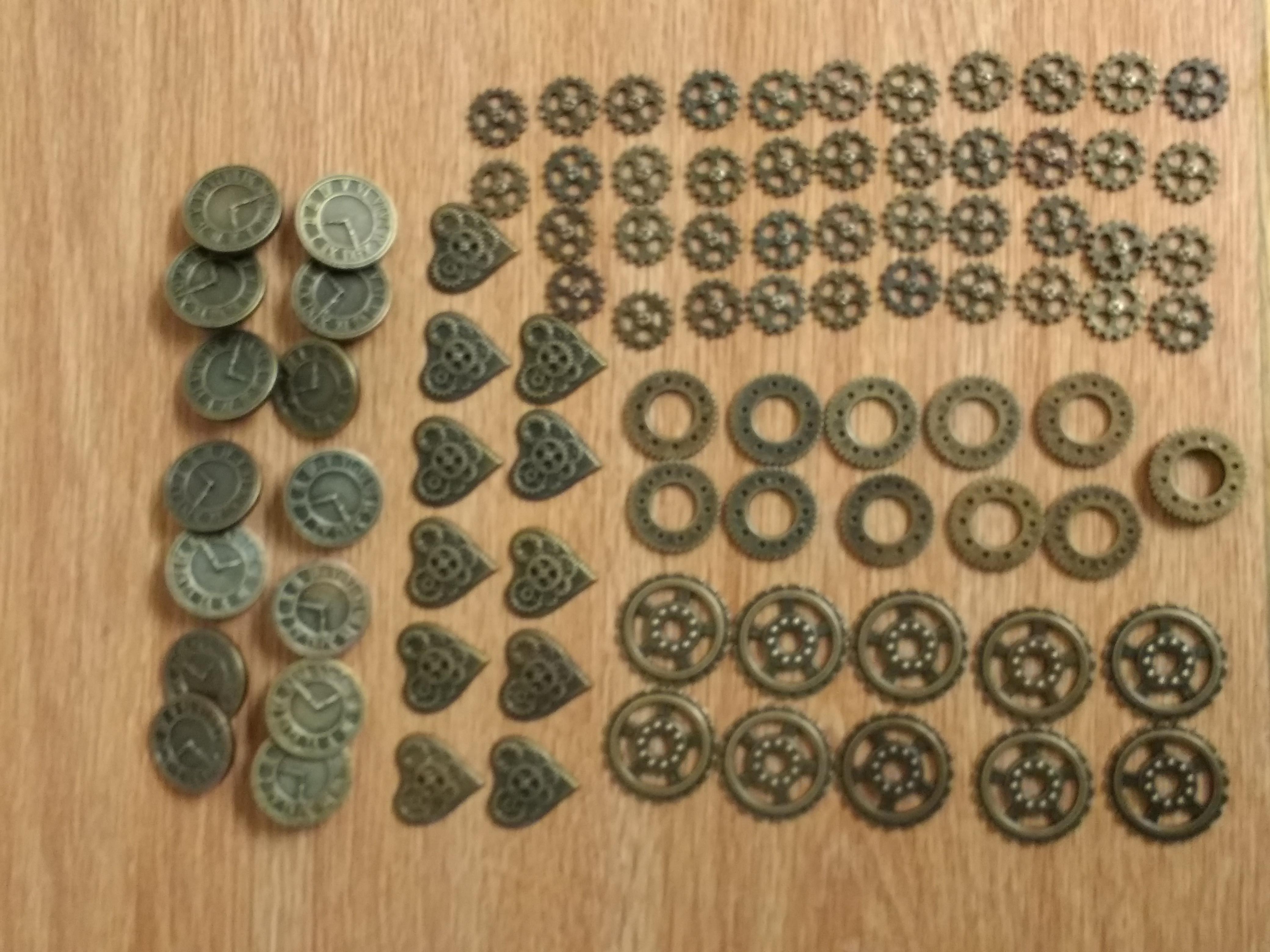 gear buttons