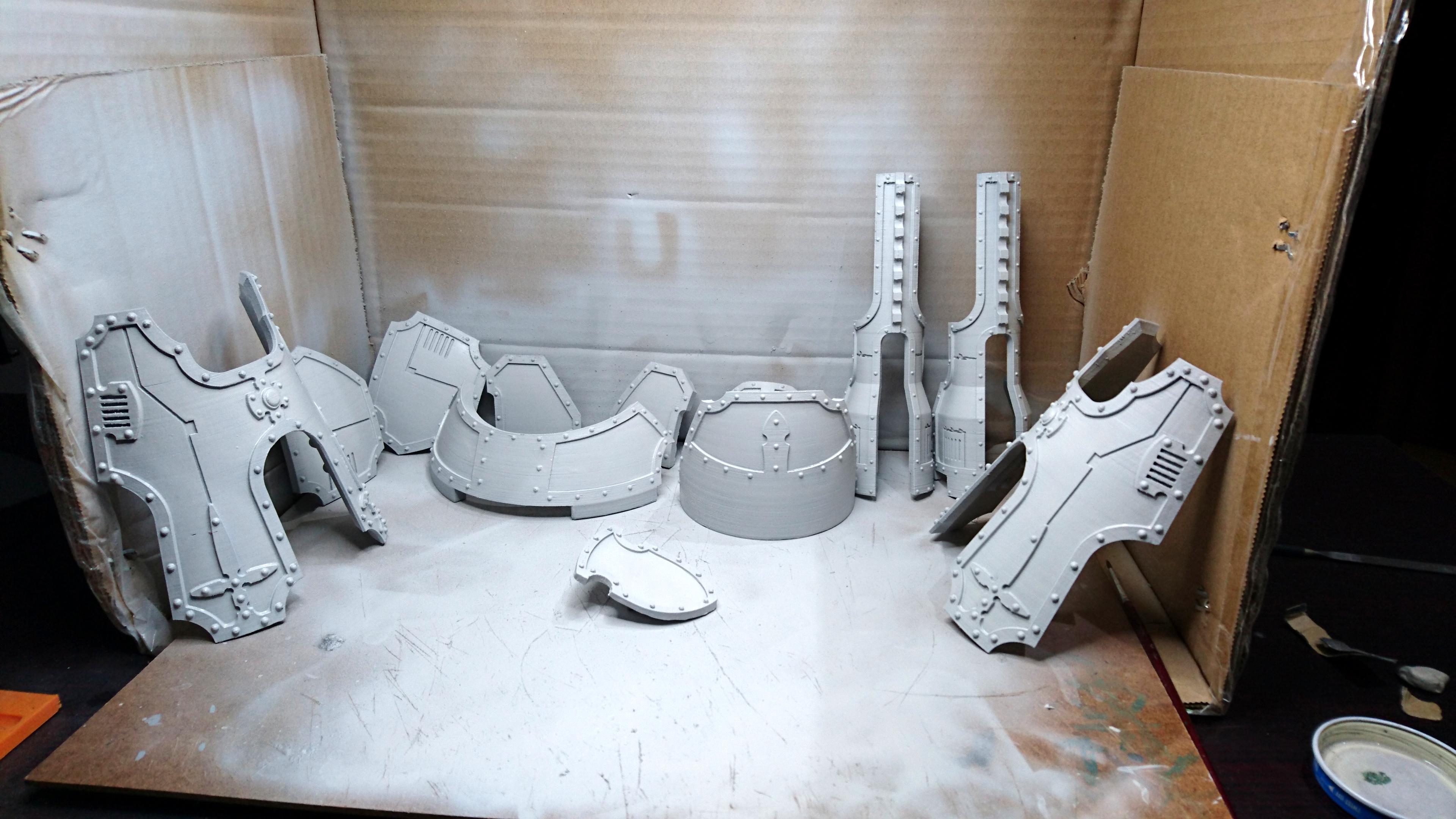 Primed armour plates round 2