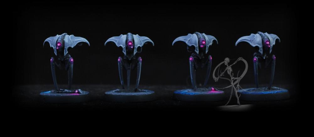 Blackstone Fortress, Non-Metallic Metal, Object Source Lighting, Robots, Science-fiction, Warhammer 40,000