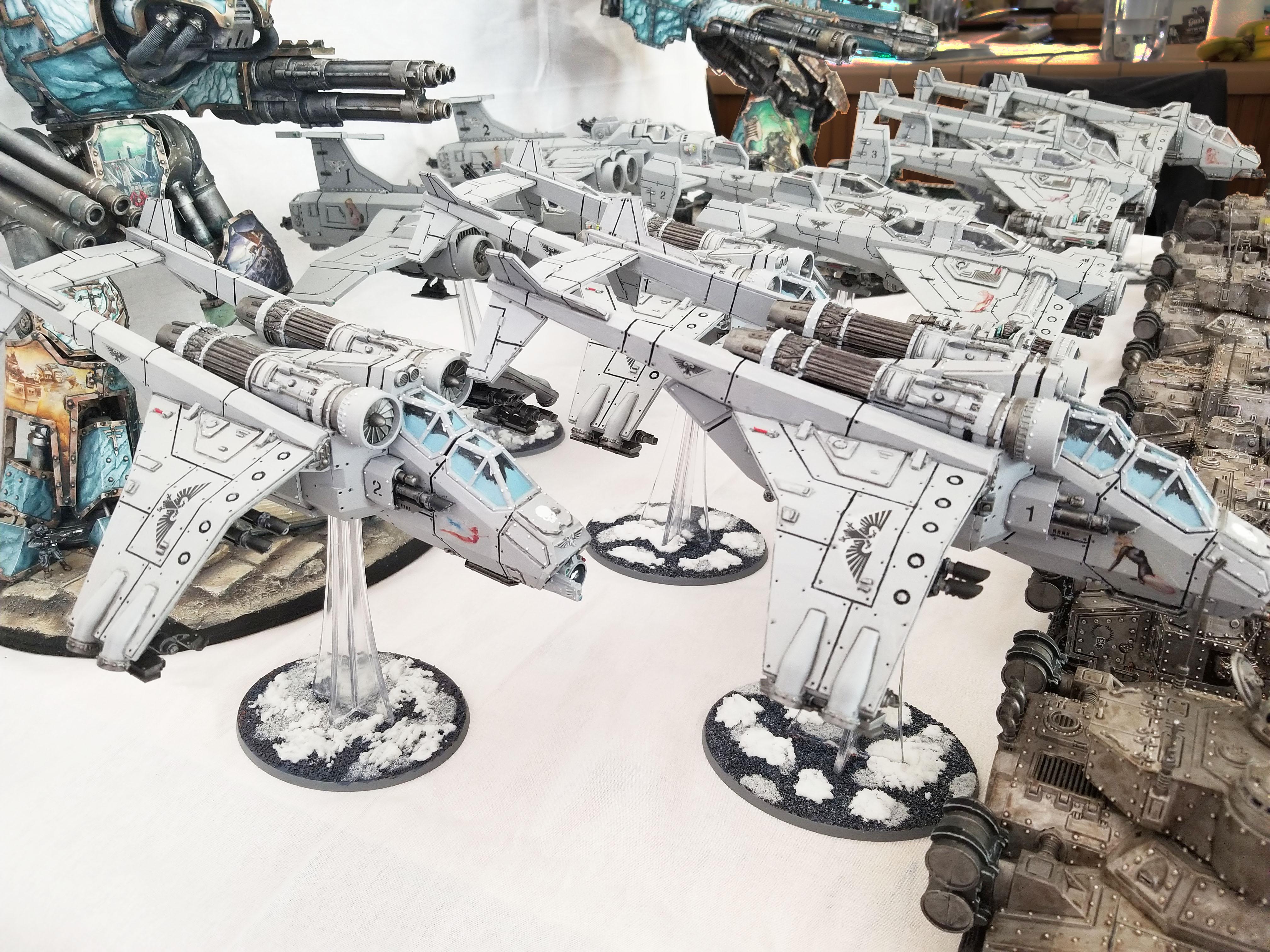 Air Cavalry, Imperial Guard, Reaver, Titan, Valkyrie