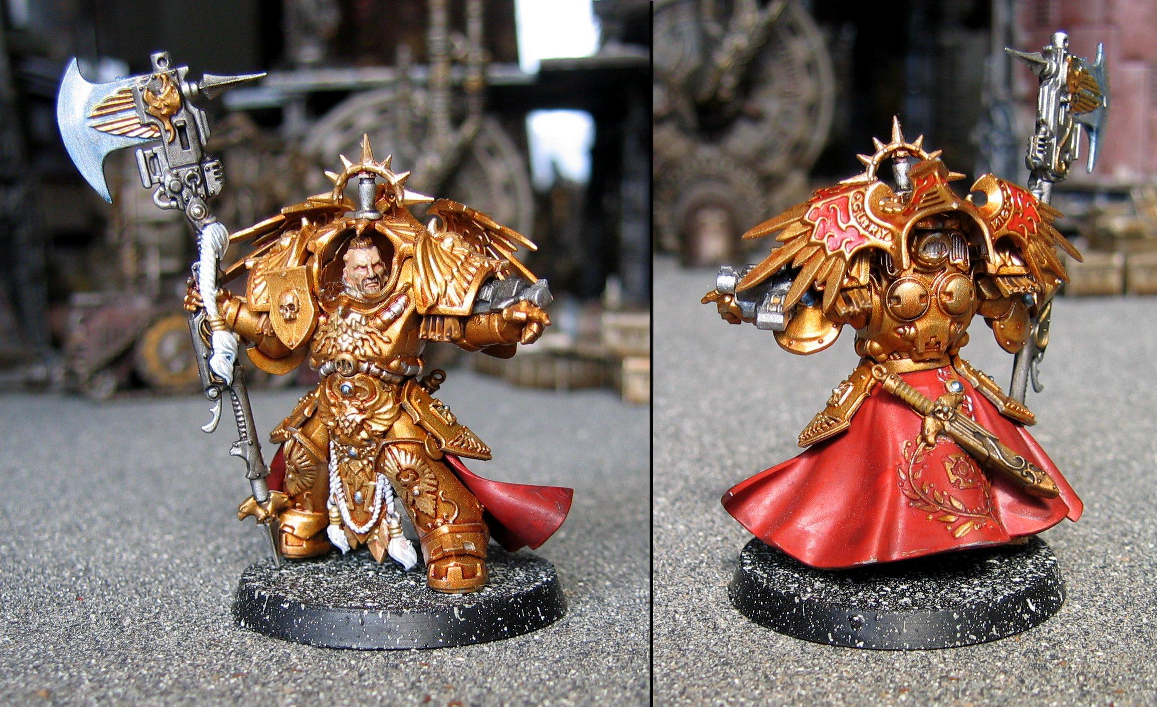 Adeptus Custodes, Allarus Terminator, Custodes, Shield Captain, Terminator Armor