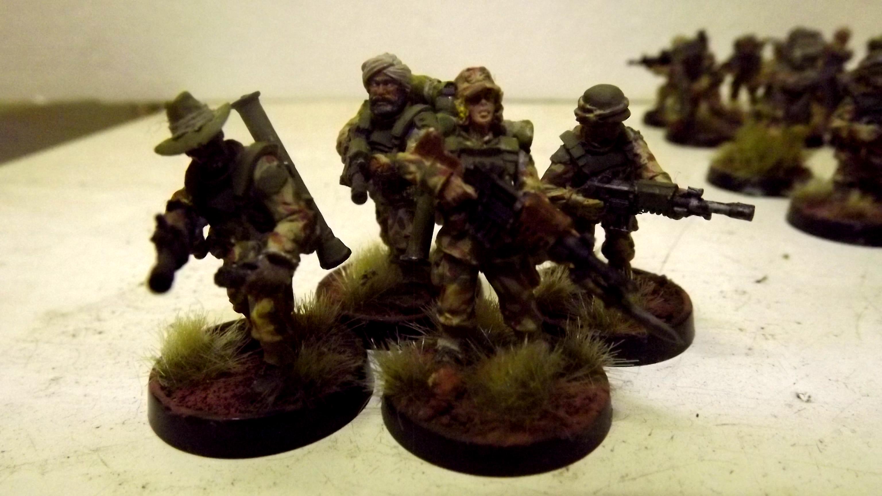 Female Guardsman, Guardsmen, Imperial Guard, Riflemen, Victoria Miniatures