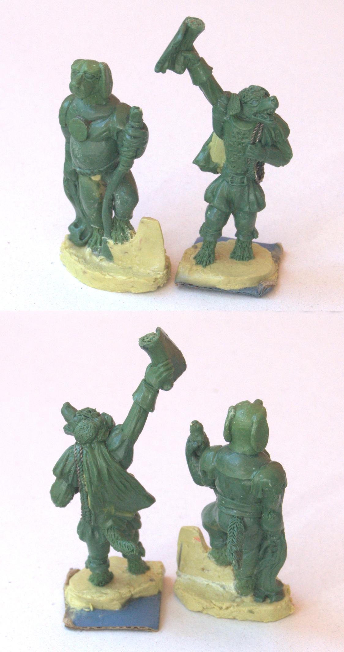 54 Mm, Beastmen, Sculpting