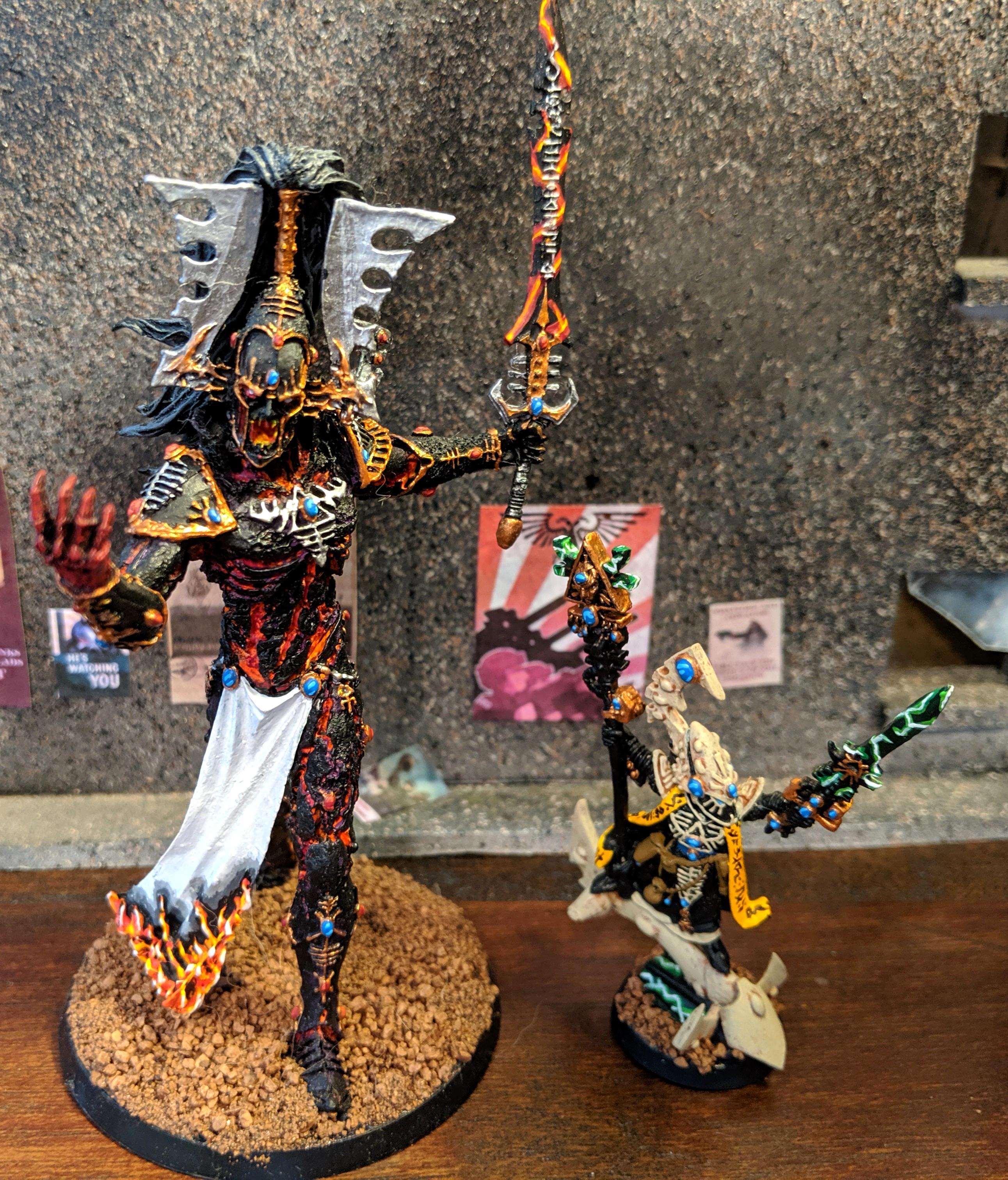 Eldar, Ulthwe, Avatar of Khaine and Eldrad Ulthran