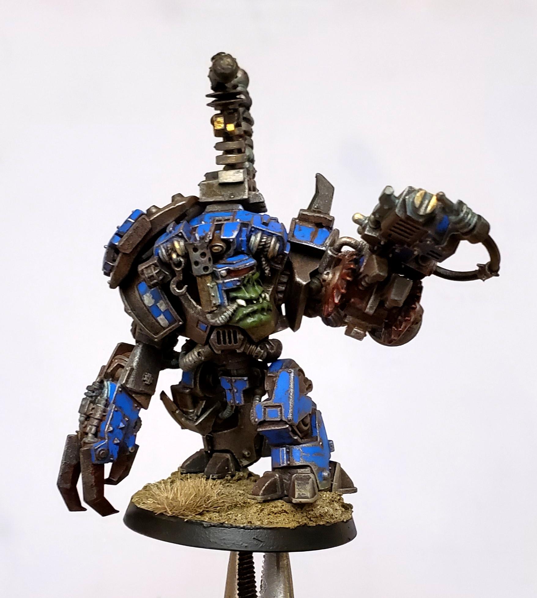 Big Mek, Conversion, Kitbash, Looted, Meganob, Orks