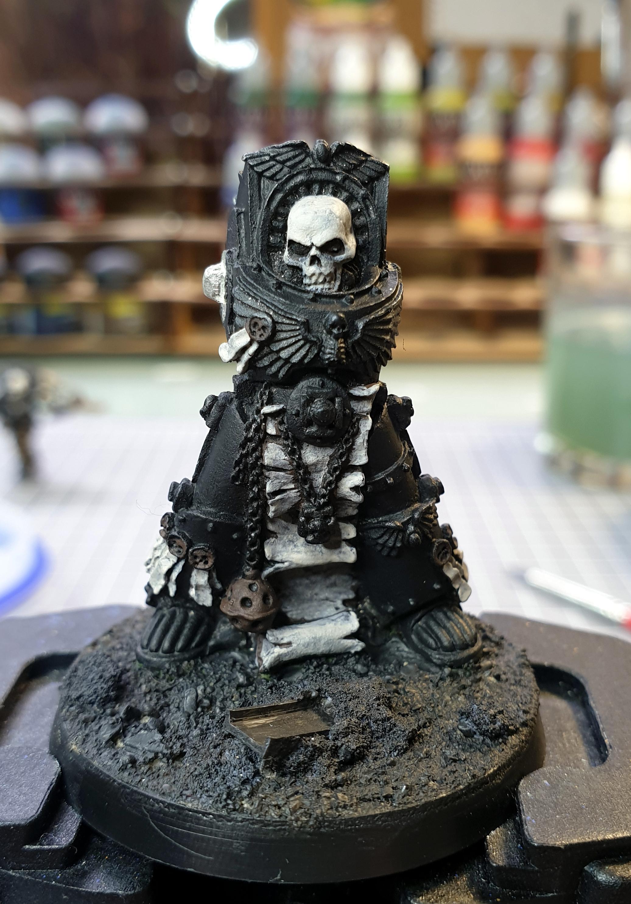 Angel, Chaplain, Dark, Interro-gator, Space, Space Marines, Terminator Armor