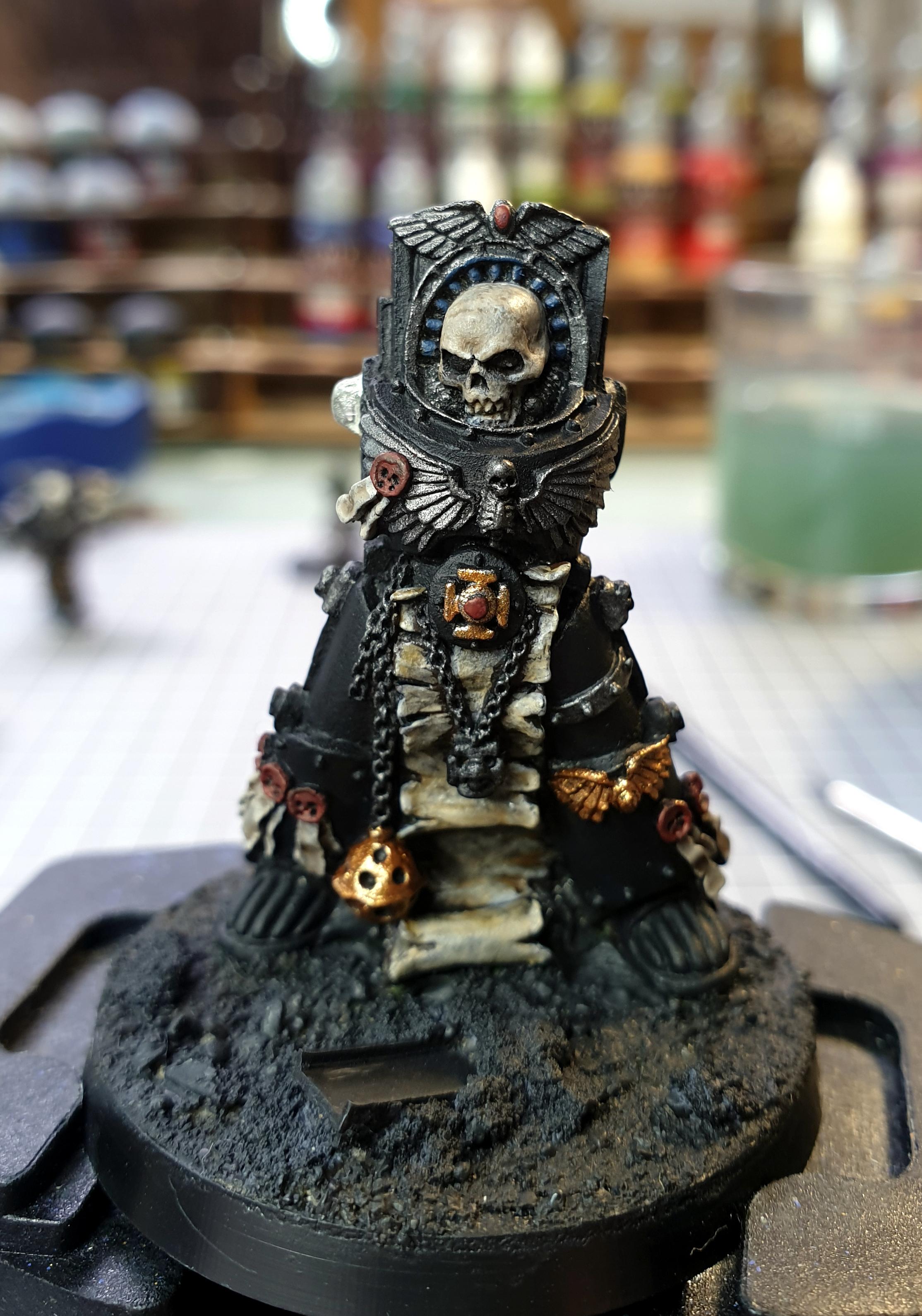 Angel, Chaplain, Dark, Interro-gator, Space, Space Marines, Terminator Armor