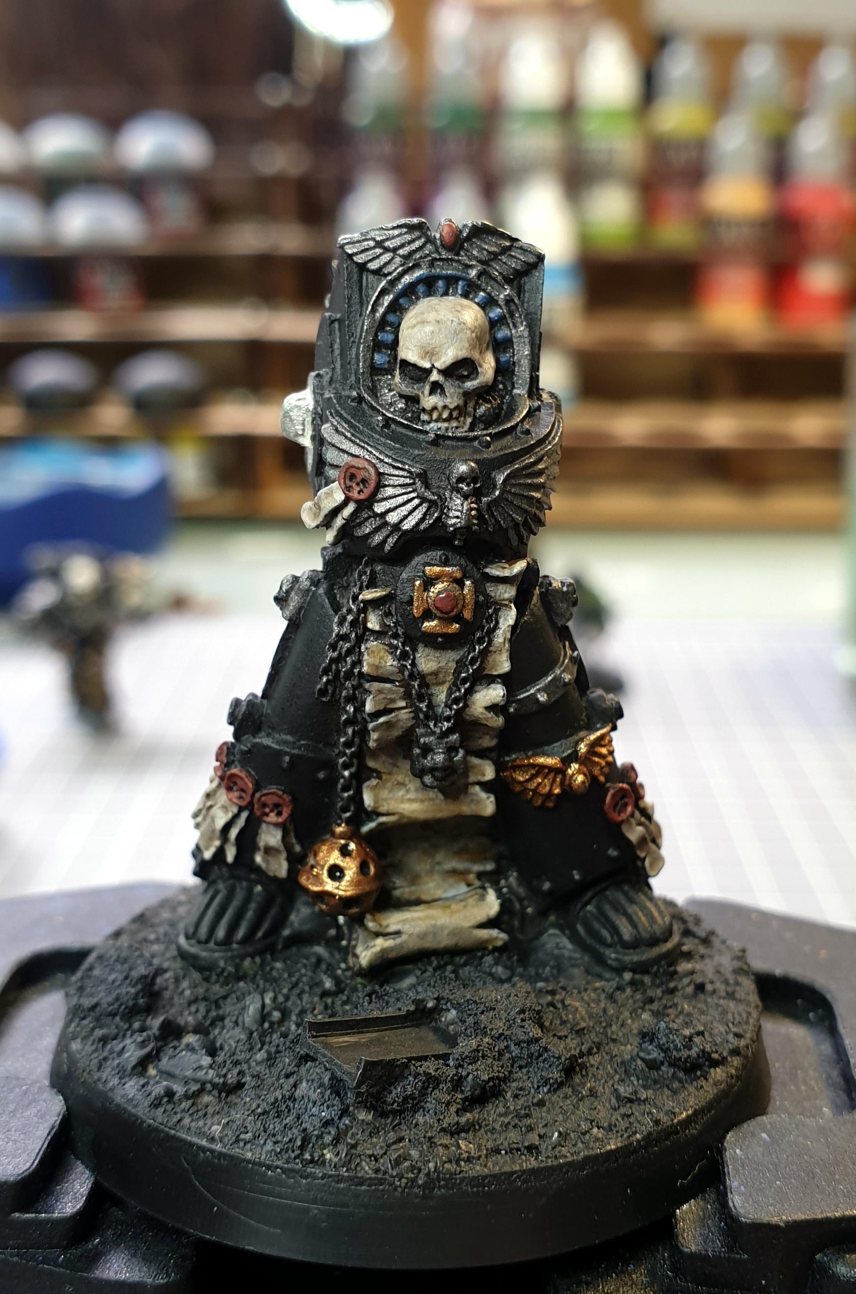 Angel, Chaplain, Dark, Interro-gator, Space, Space Marines, Terminator Armor