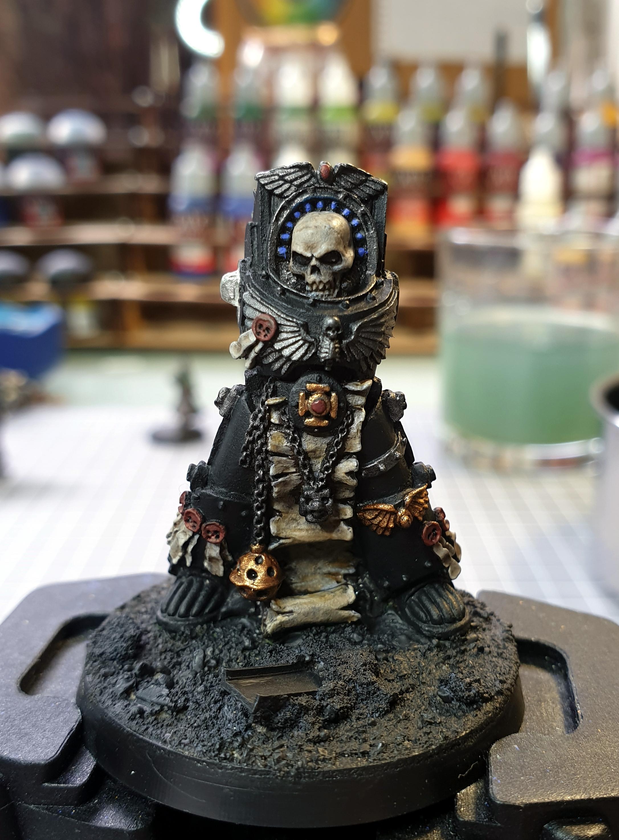 Angel, Chaplain, Dark, Interro-gator, Space, Space Marines, Terminator Armor