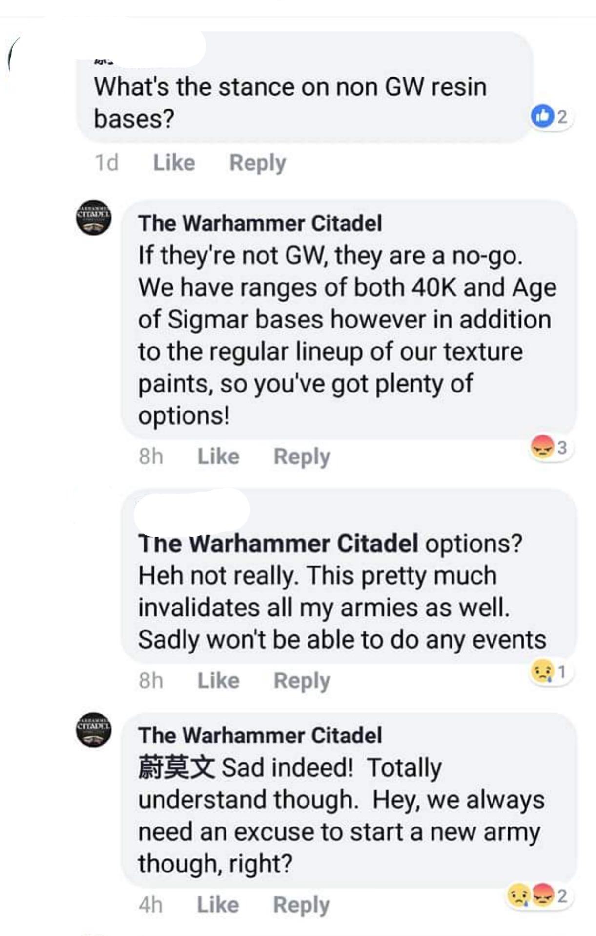 GW Bans Third Party Bases