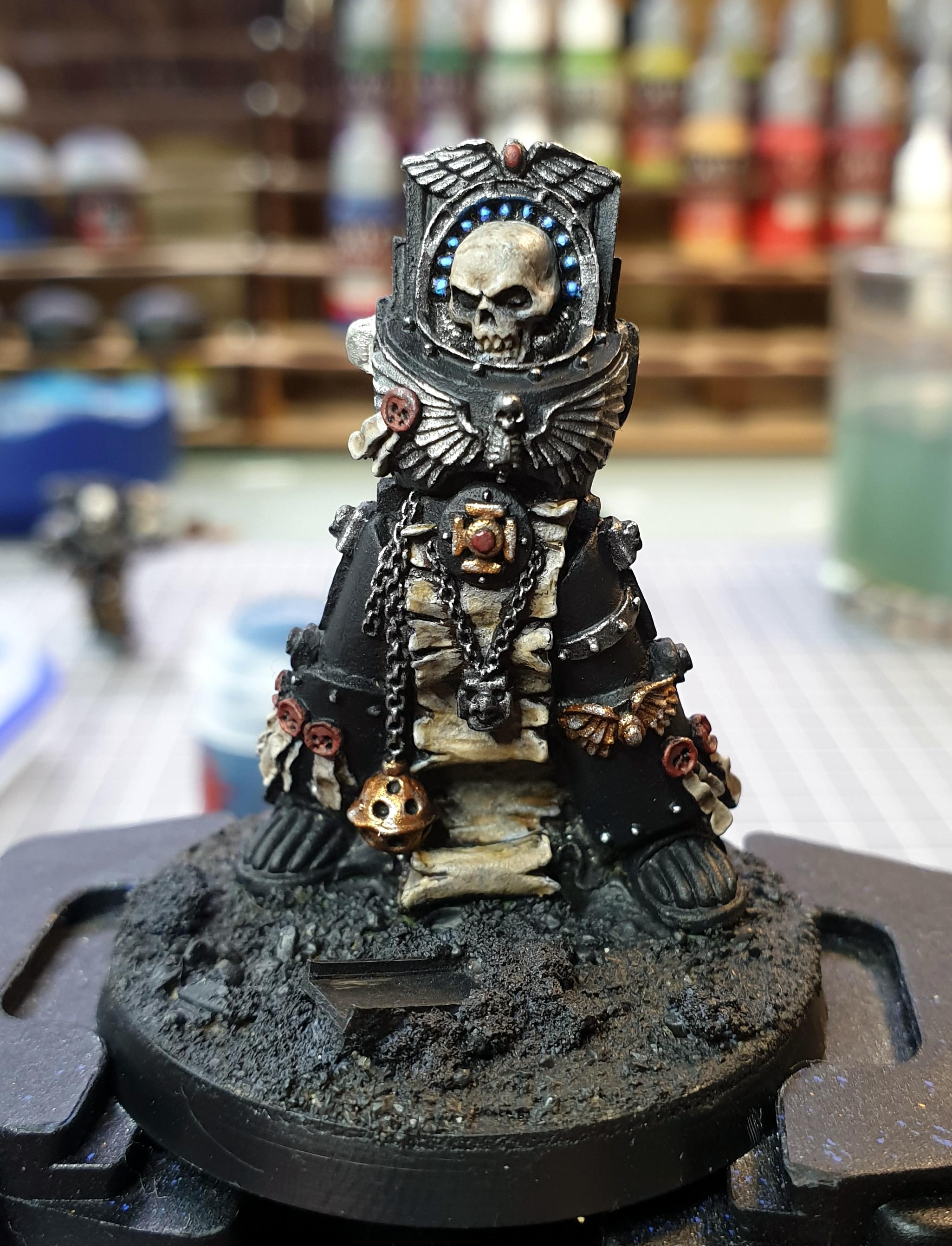 Angel, Chaplain, Dark, Interro-gator, Space, Space Marines, Terminator Armor