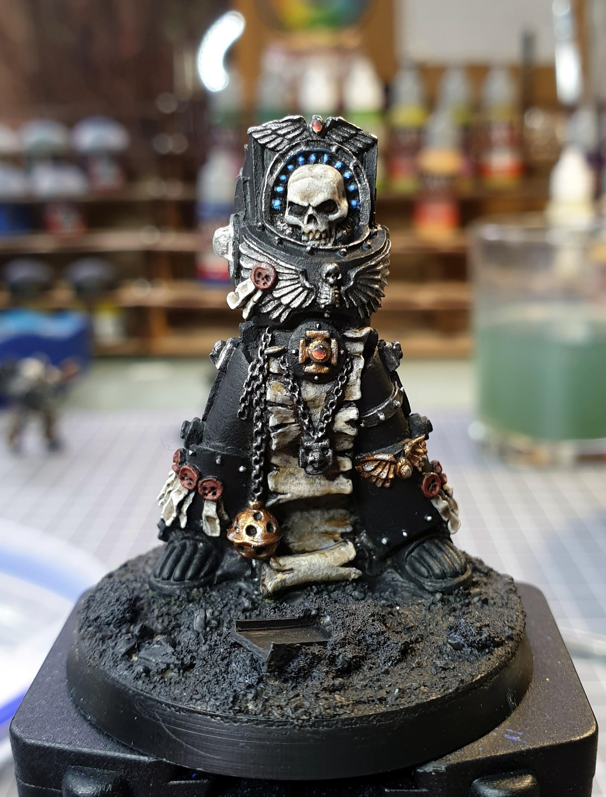 Angel, Chaplain, Dark, Interro-gator, Space, Space Marines, Terminator Armor