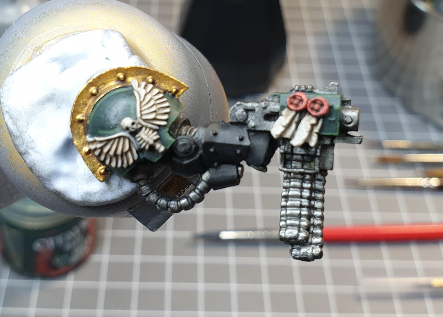 Angel, Chaplain, Dark, Interro-gator, Space, Space Marines, Terminator Armor