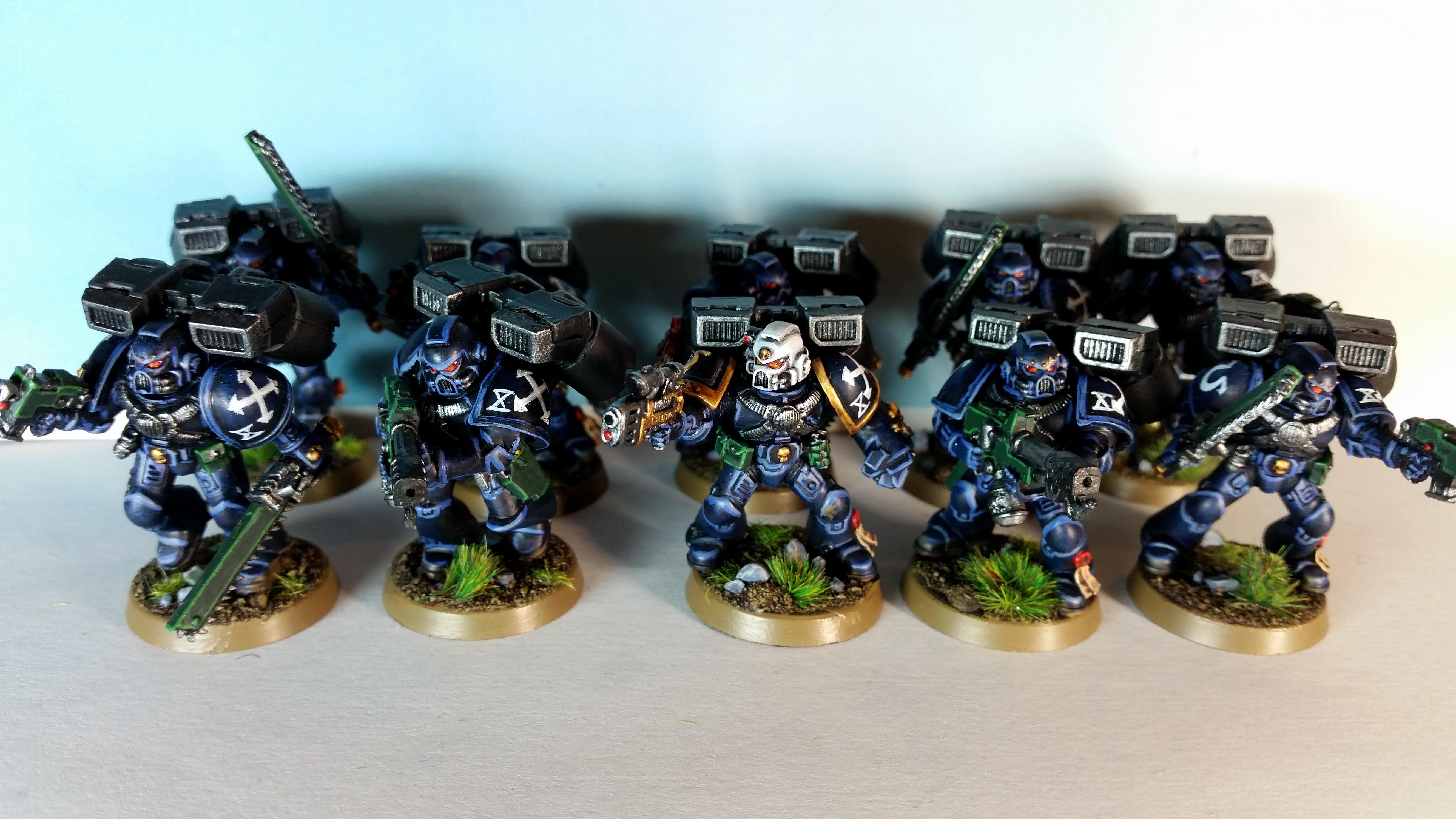 Assault Marines, Space Marines, Ultramarines