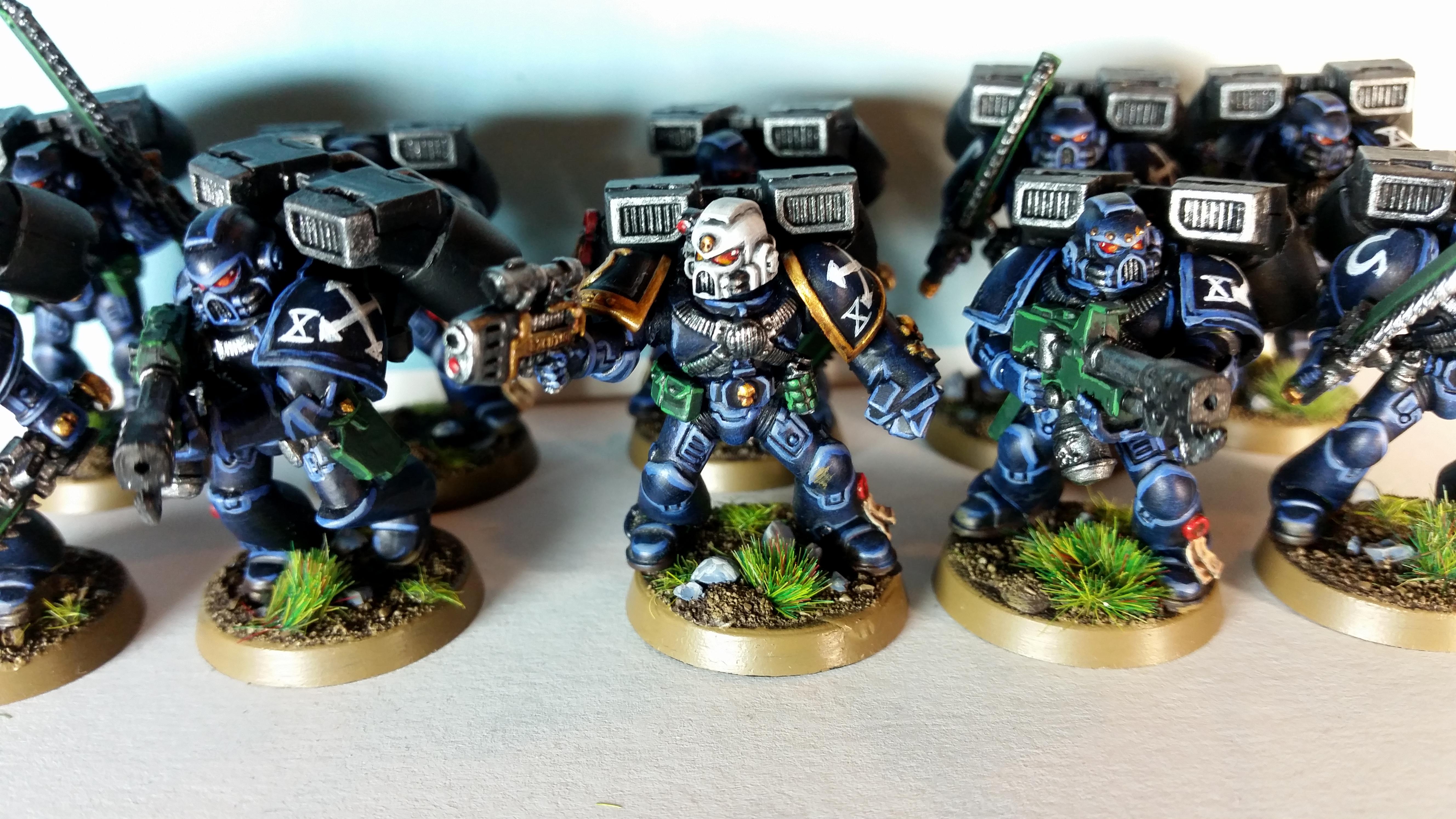 Assault Marines, Space Marines, Ultramarines