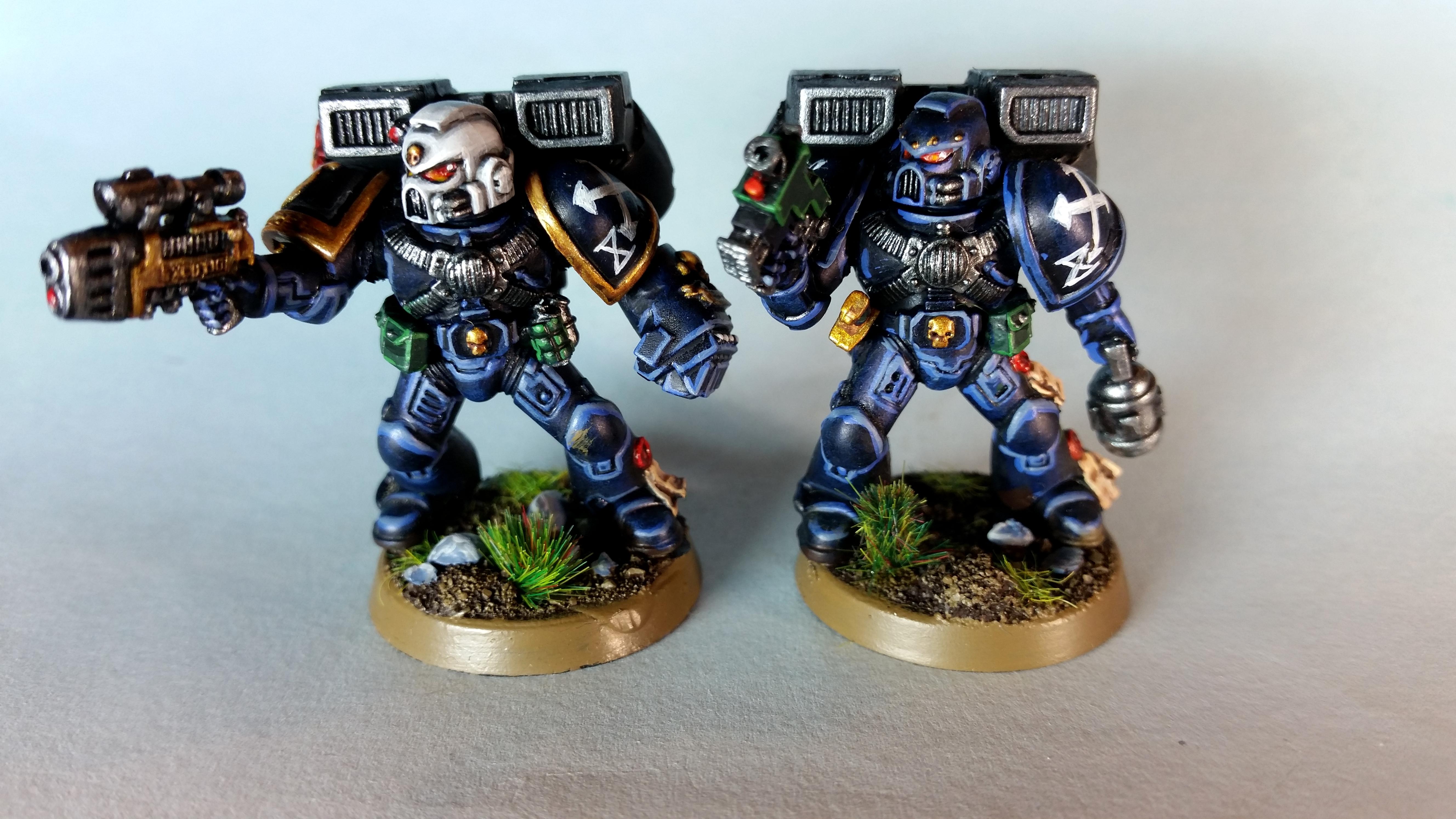 Assault Marines, Space Marines, Ultramarines