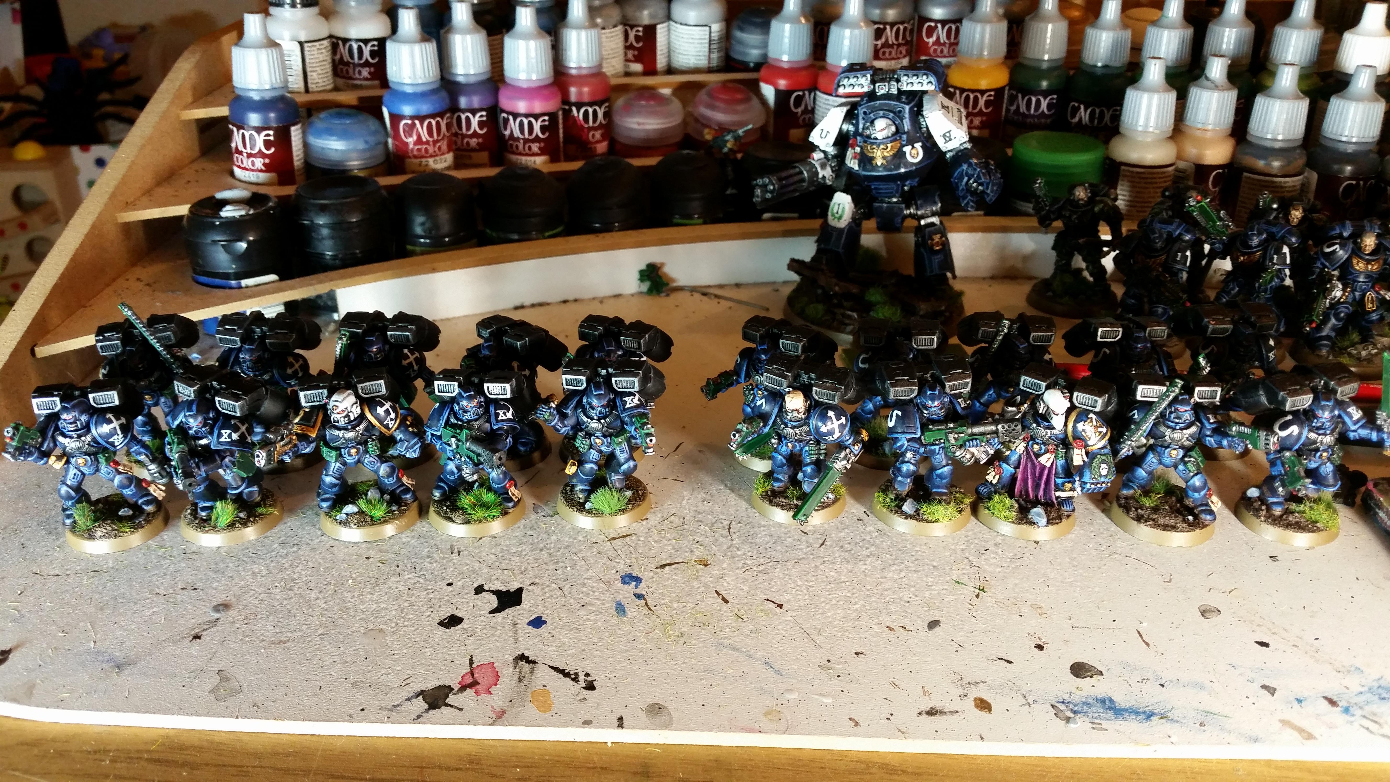 Assault Marines, Space Marines, Ultramarines
