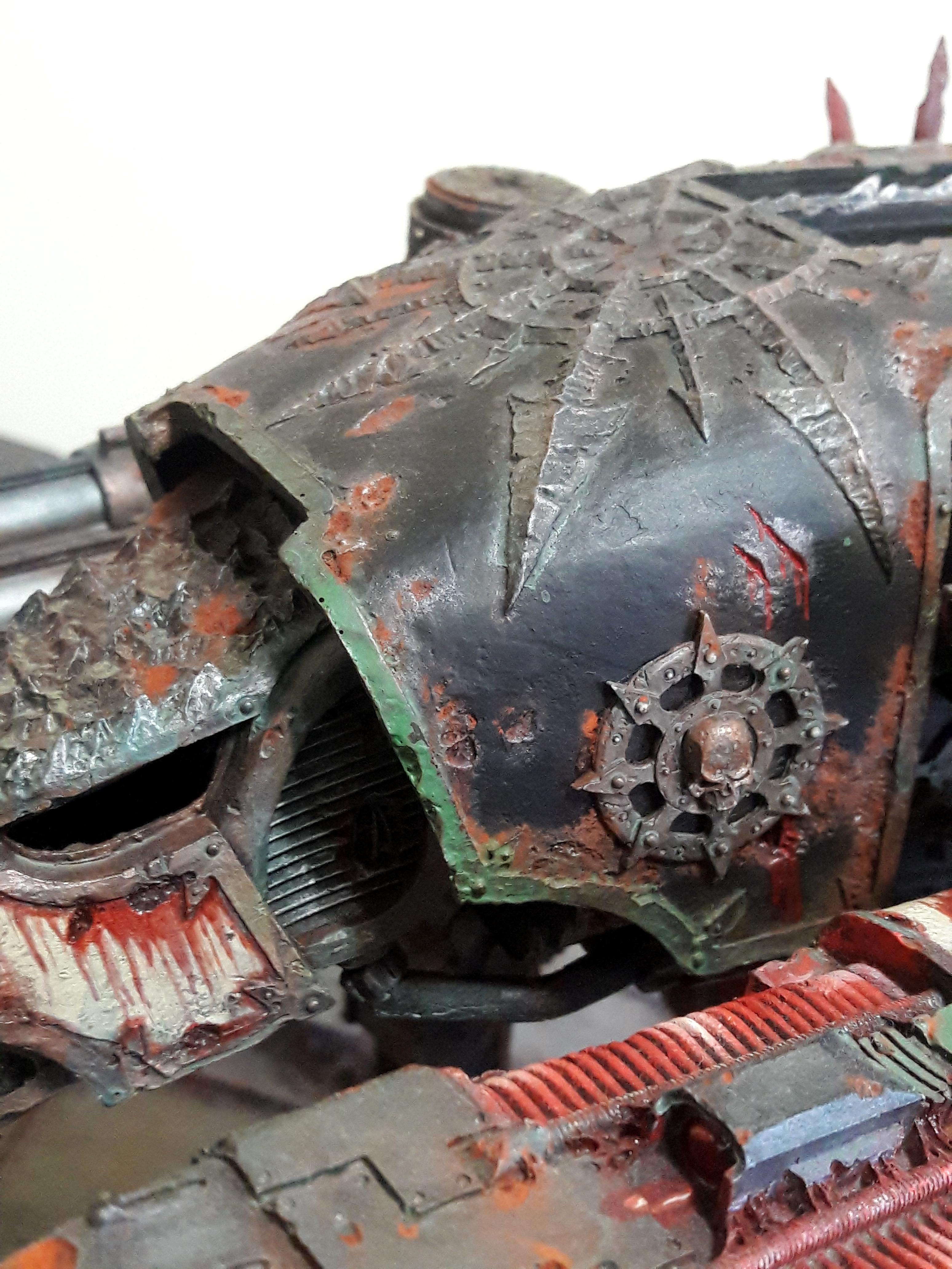 Chaos, Chaos Warhound Titan Nurgle, Legio Mortis, Warhammer 40,000, Warhound