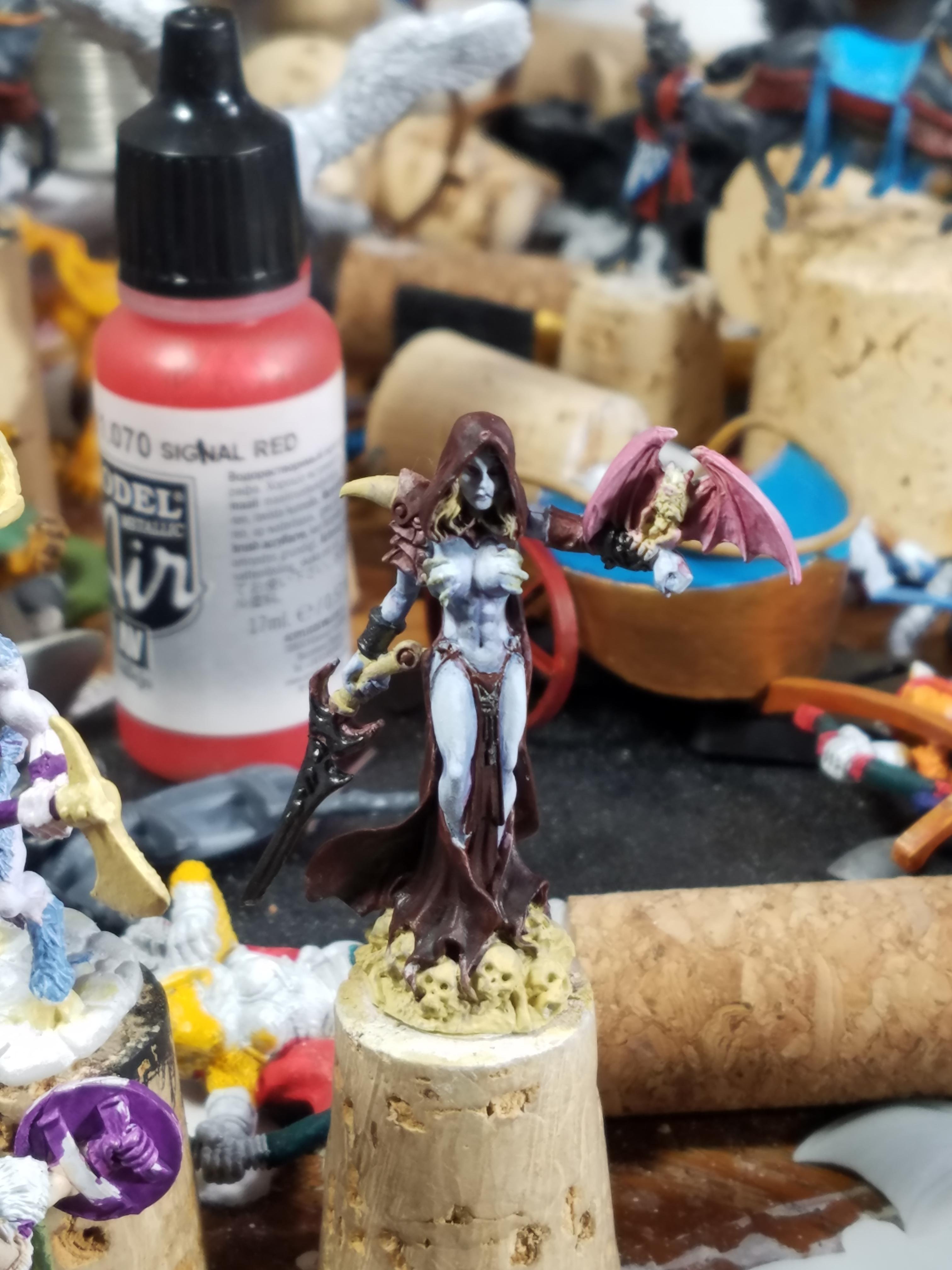 Impractical Armor, Necromancer, Reaper, Scantily Clad