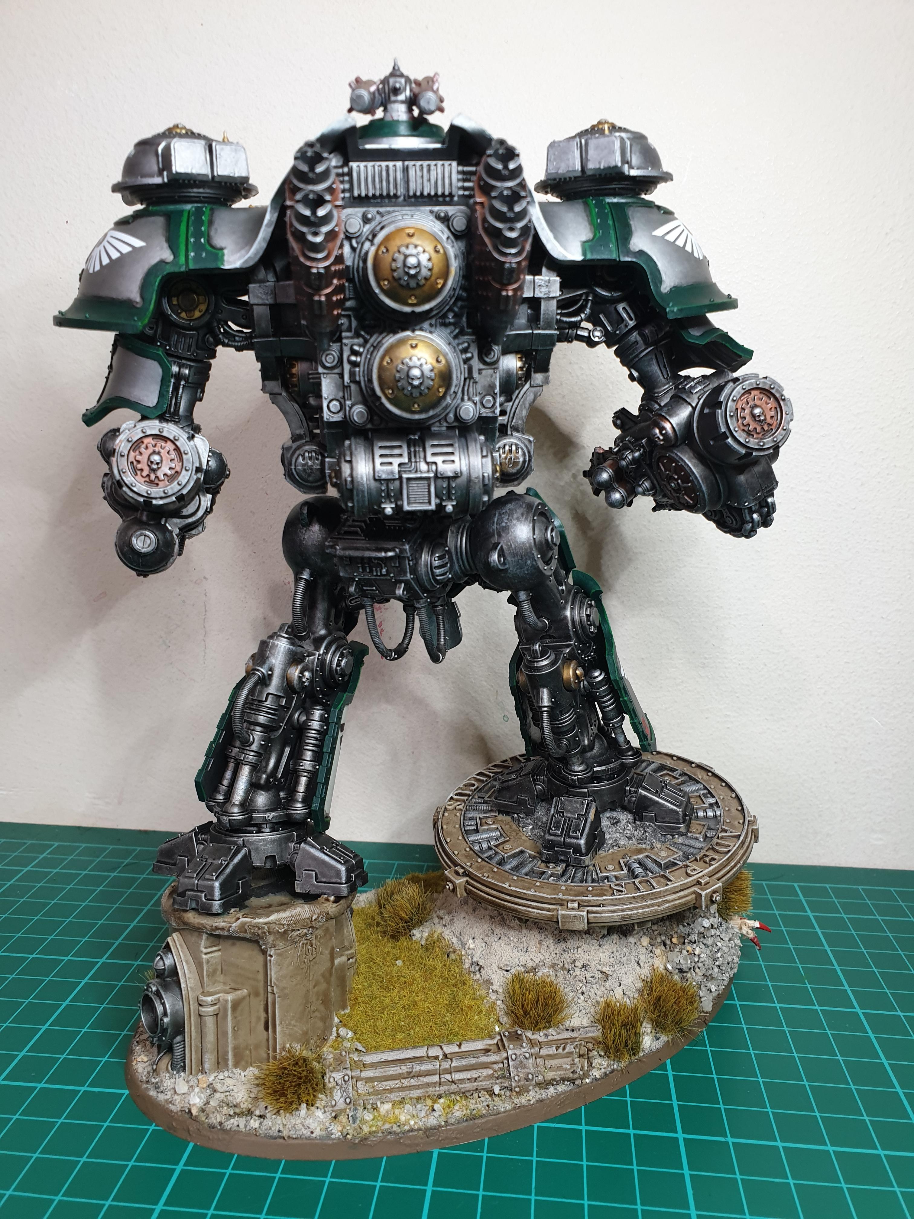 Steel confessor knight valiant rear view