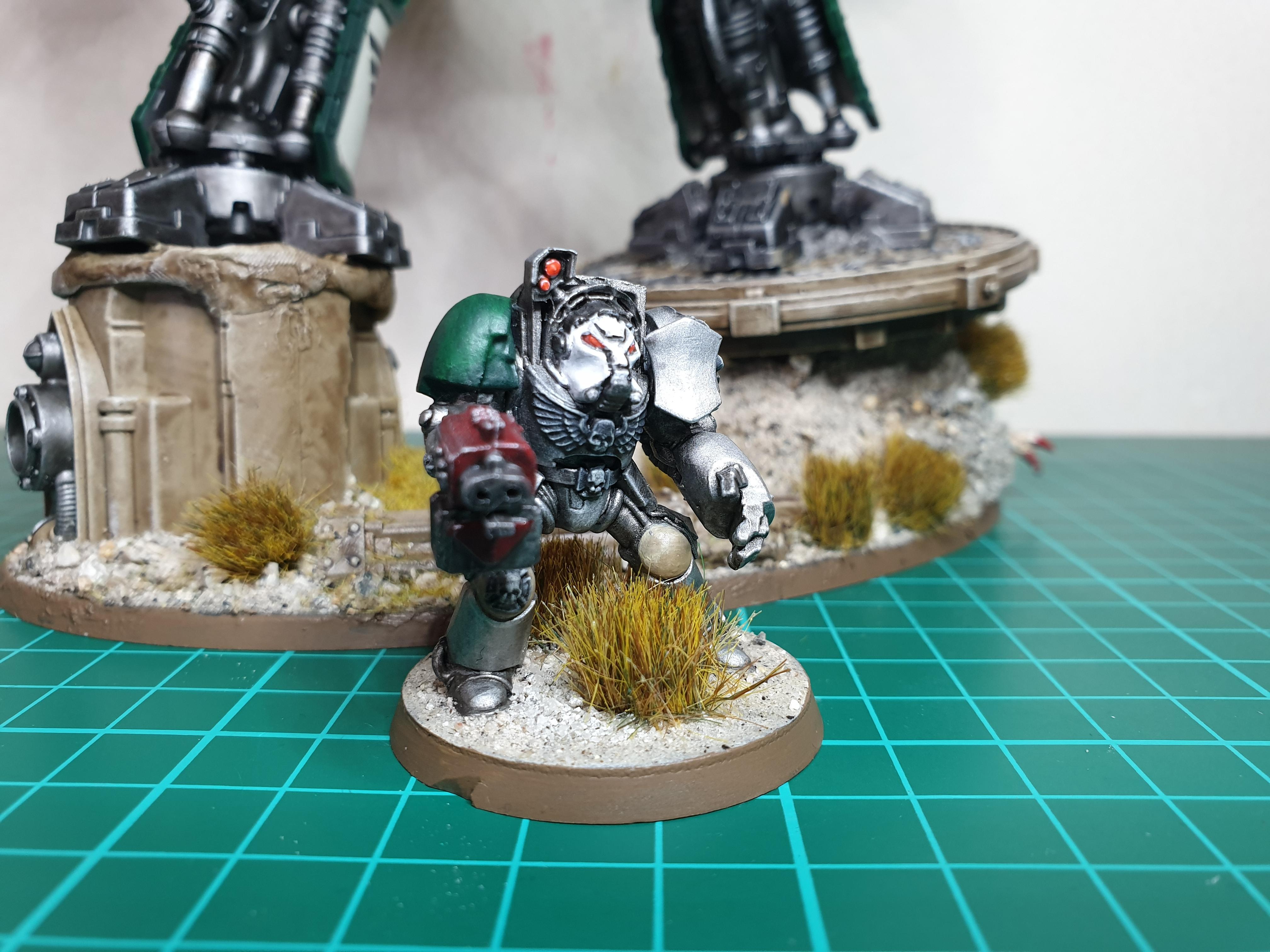Steel confessor terminator front view