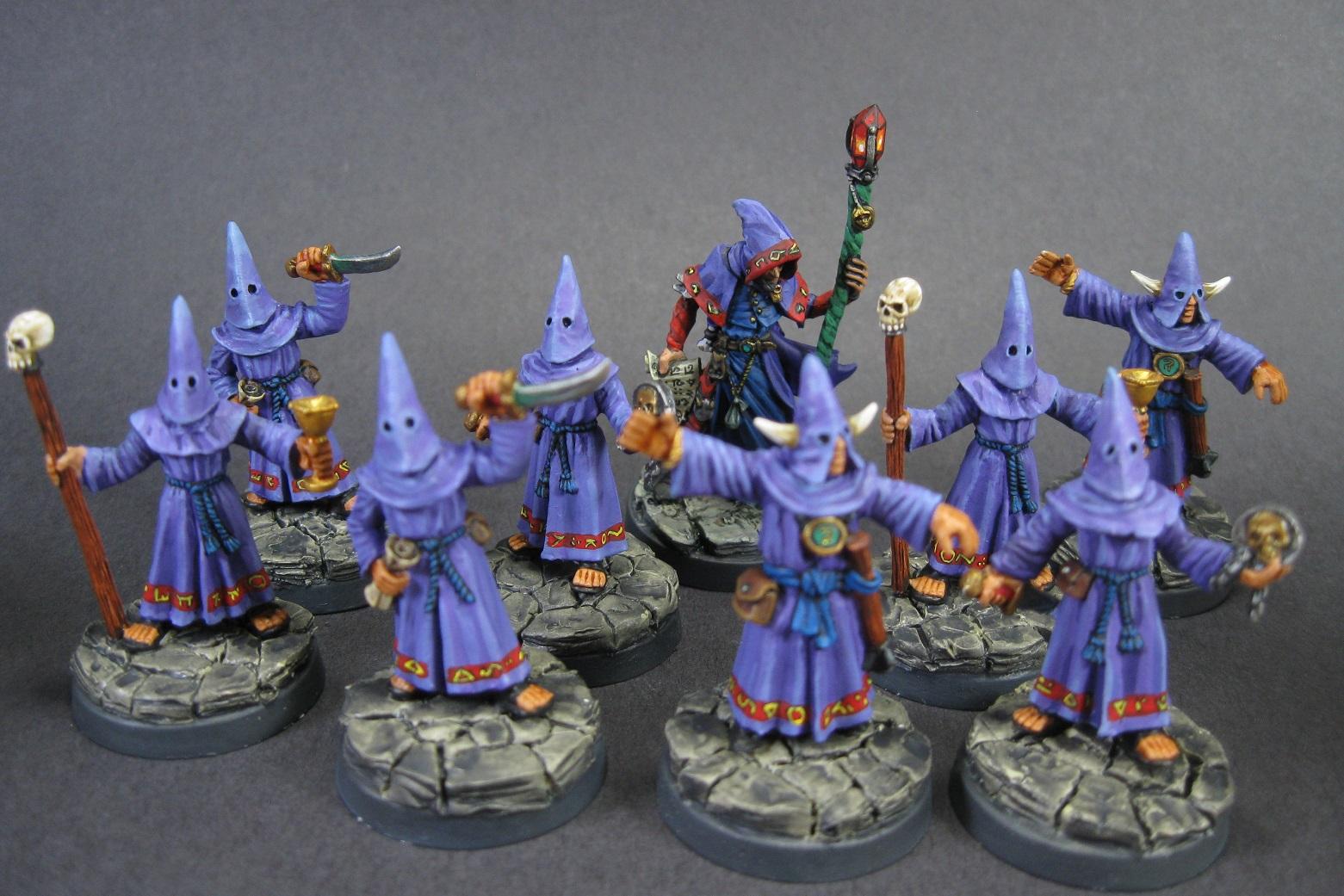 Carrero Arts, Cthulhu Cultist, Dungeons And Dragons, Otherworld, Otherworld Miniatures, Rpg