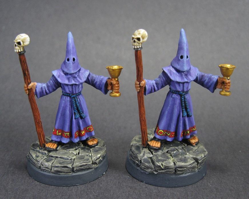 Carrero Arts, Cthulhu Cultist, Dungeons And Dragons, Otherworld, Otherworld Miniatures, Rpg
