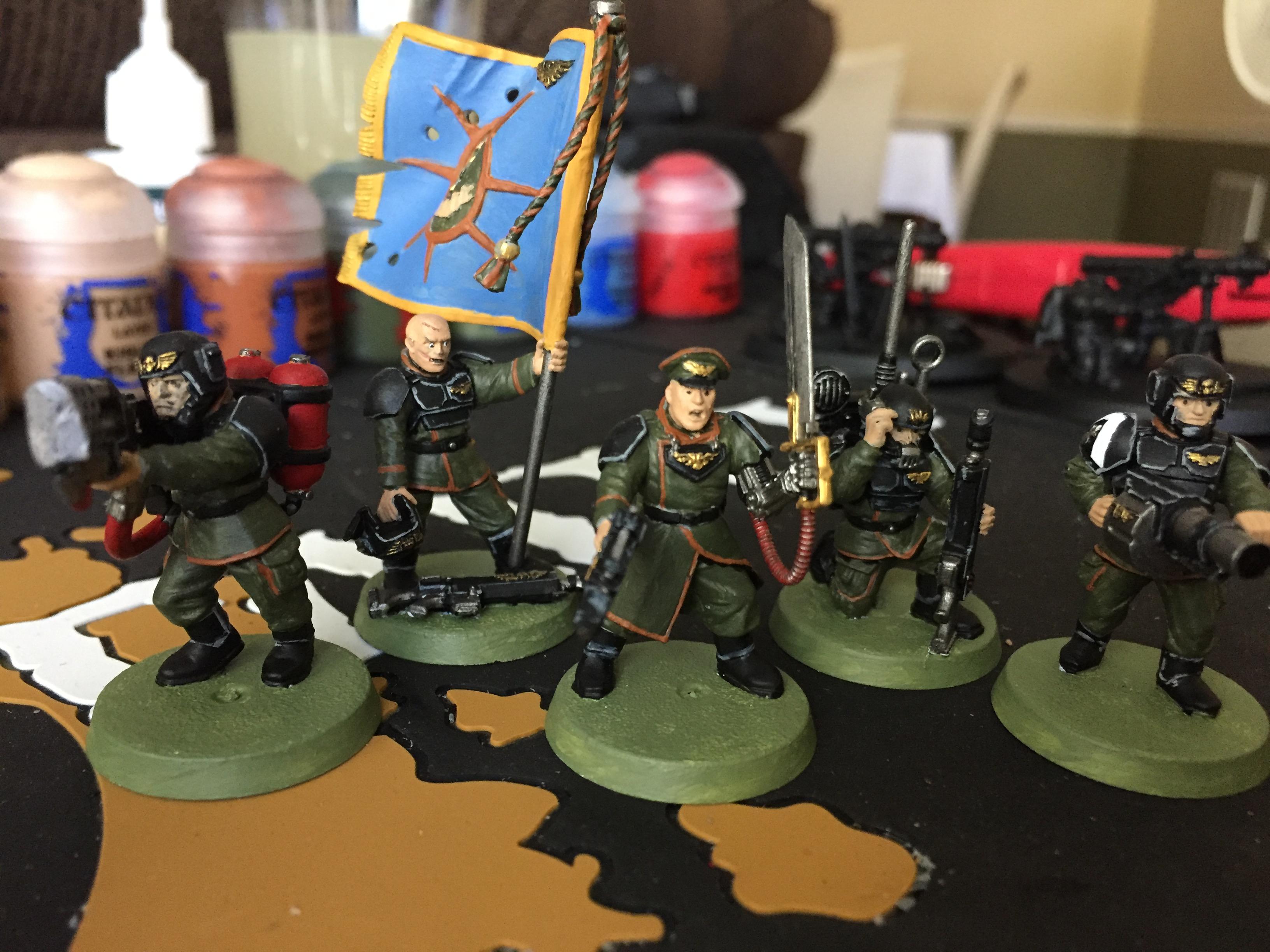 Astra Militarum, Command Squad