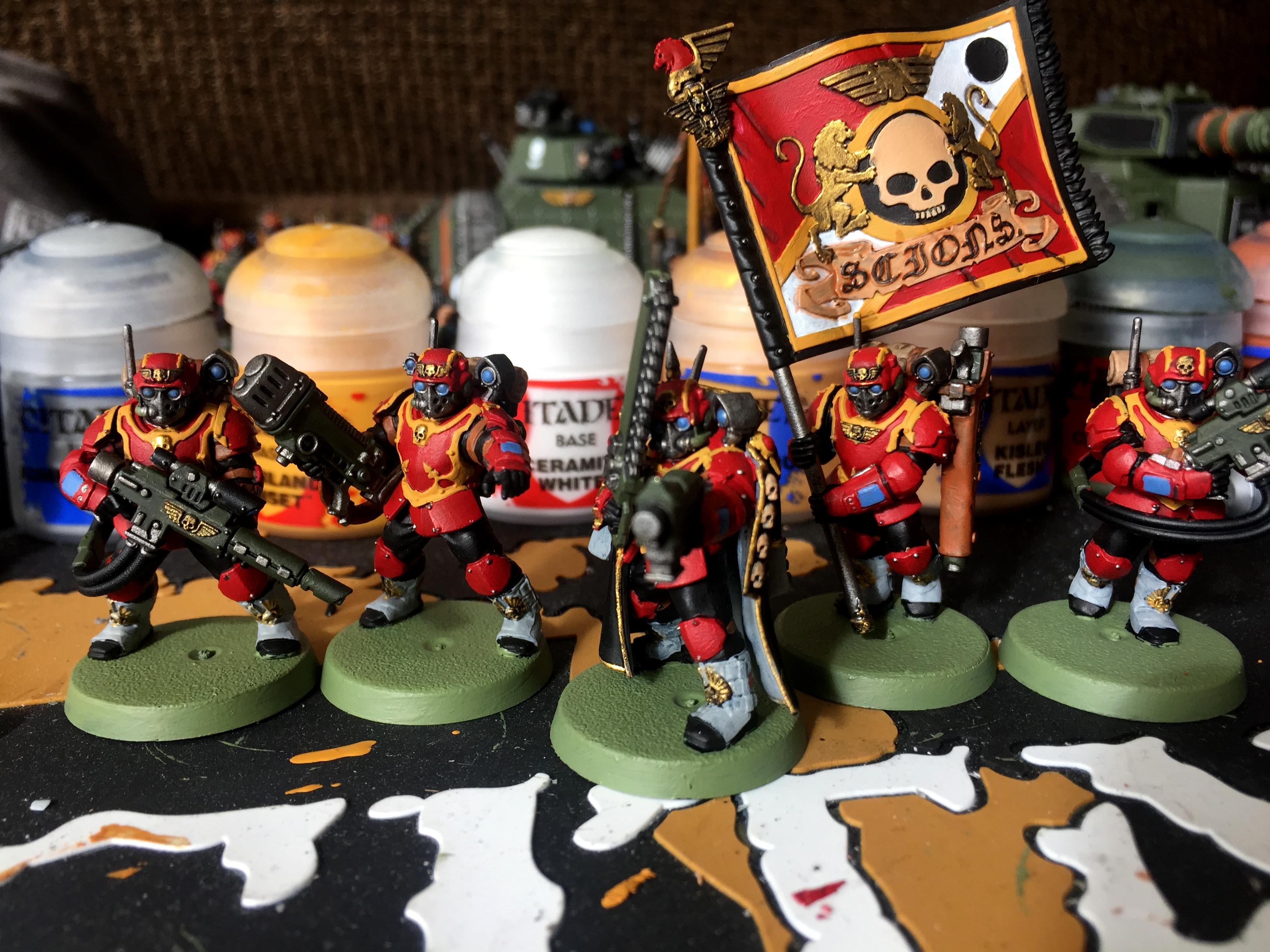 Astra Militarum, Tempestus Scions