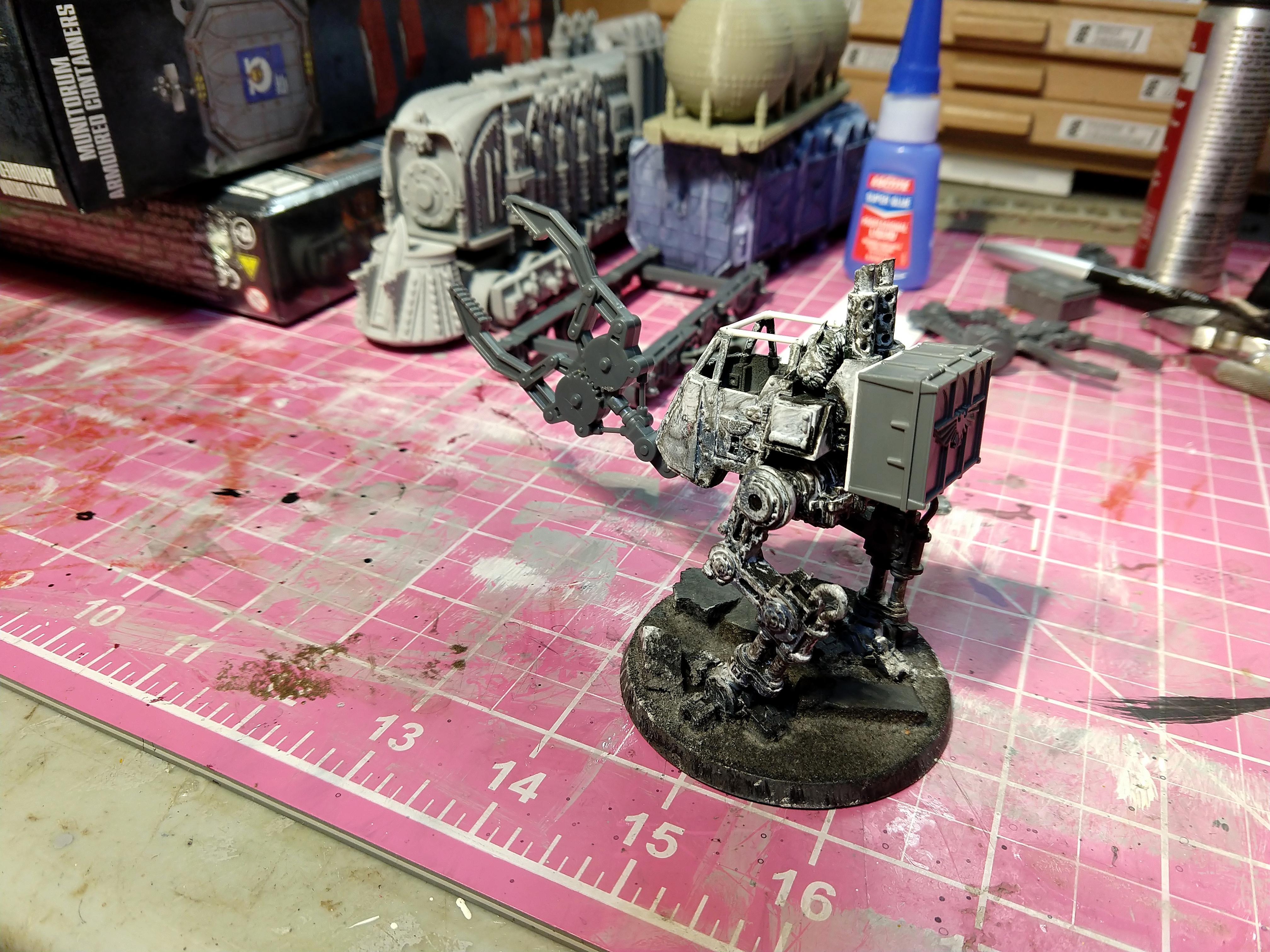 Conversion, Sentinel Powerlifter, Work In Progress