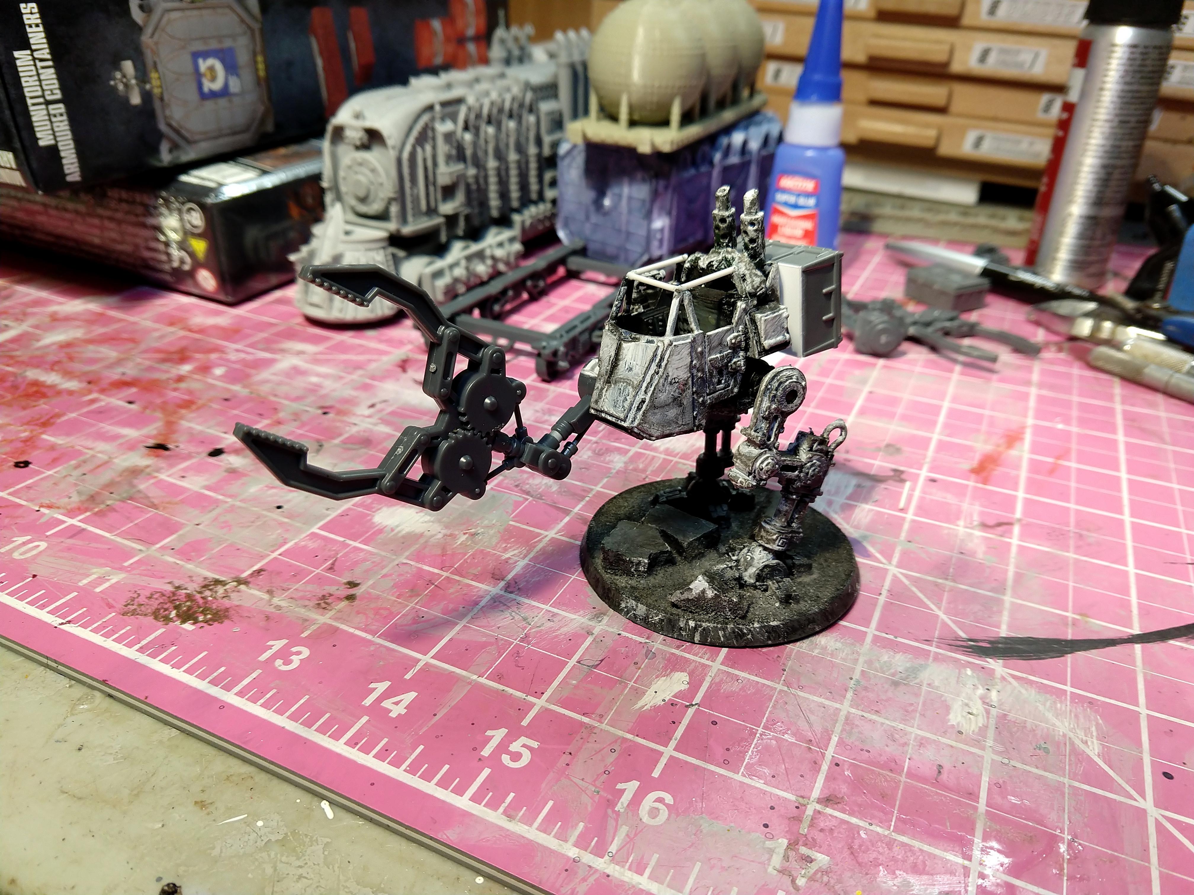 Conversion, Sentinel Powerlifter, Work In Progress