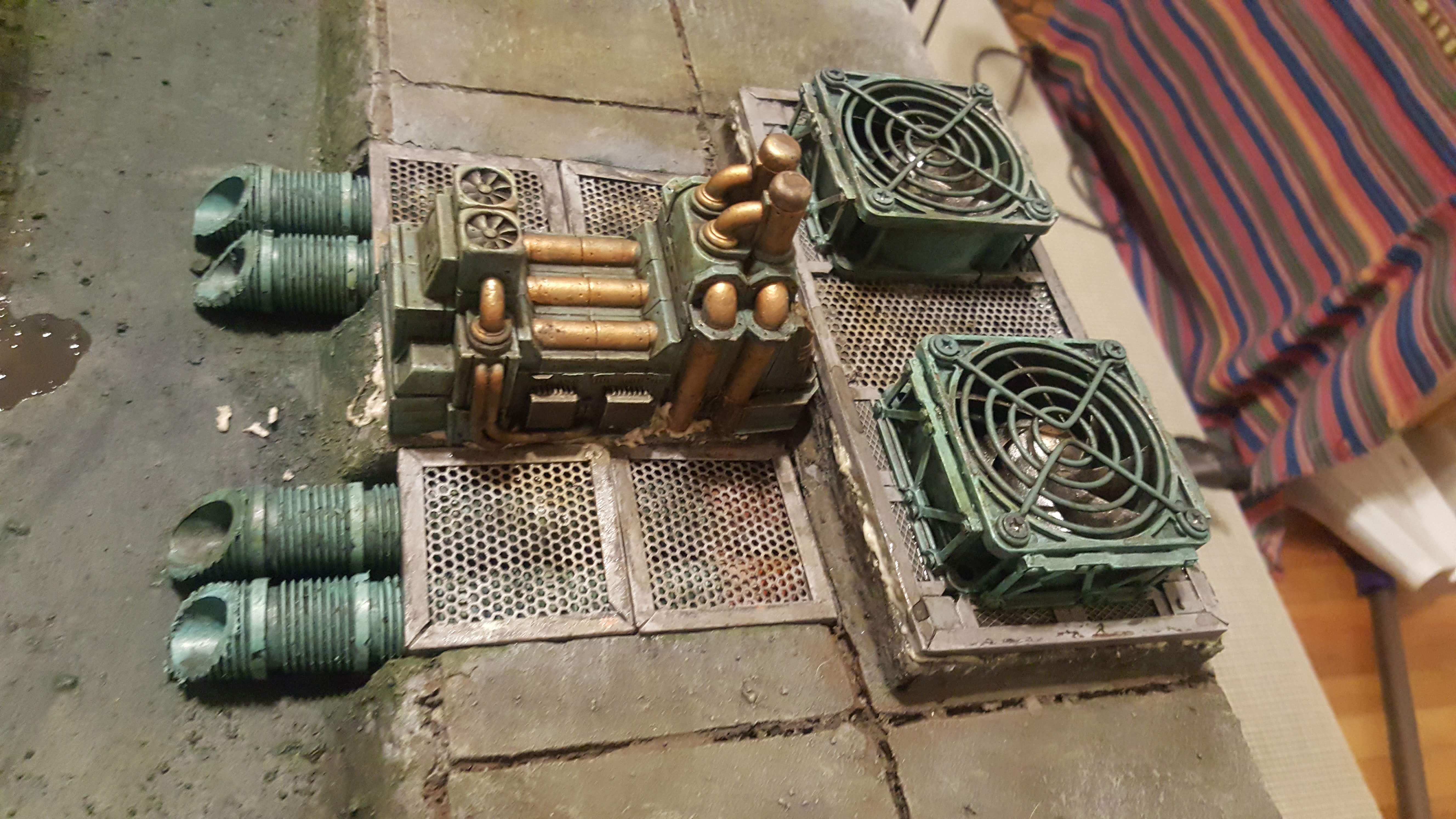 Plant, Power, Terrain, Vents