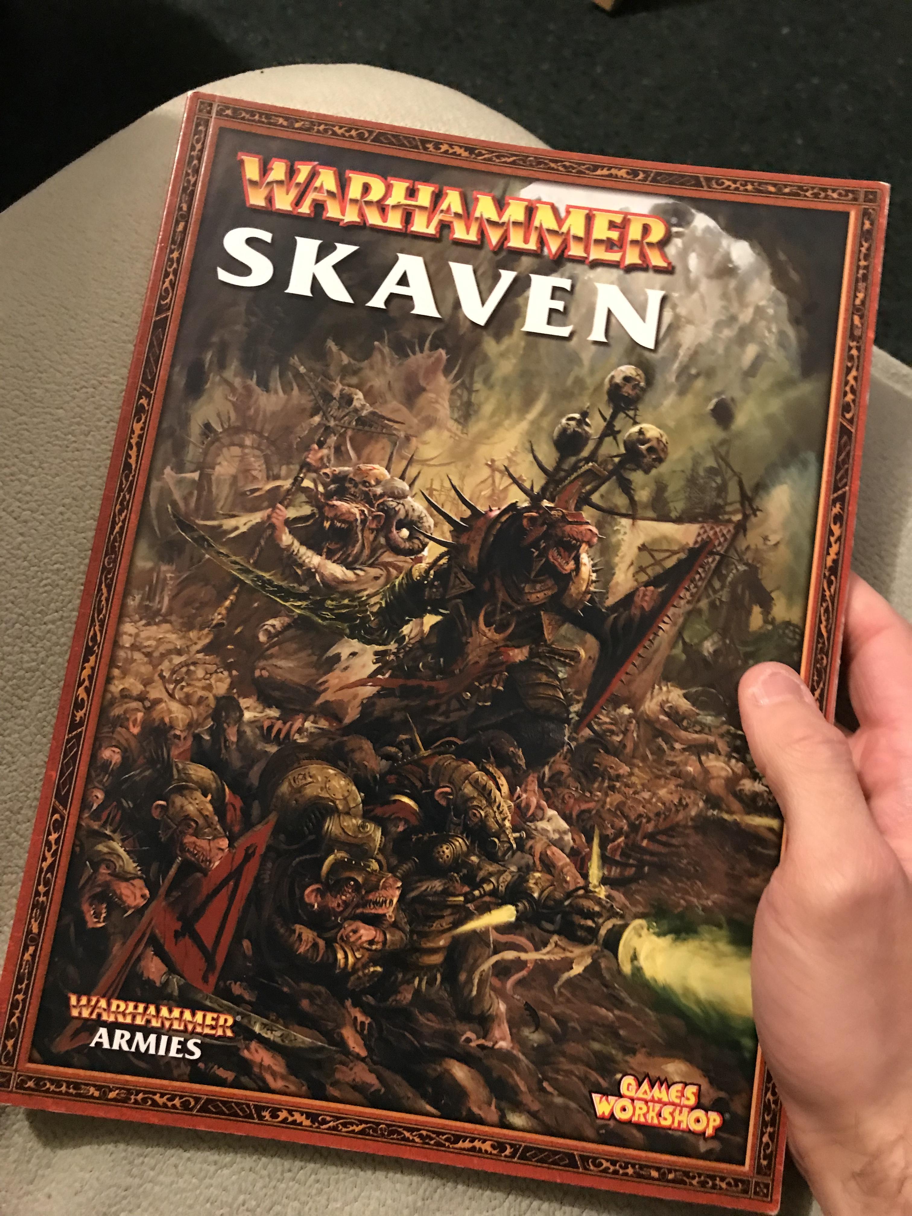 7th, Army, Artwork, Battle, Book, Edition, Skaven, Warhammer Fantasy