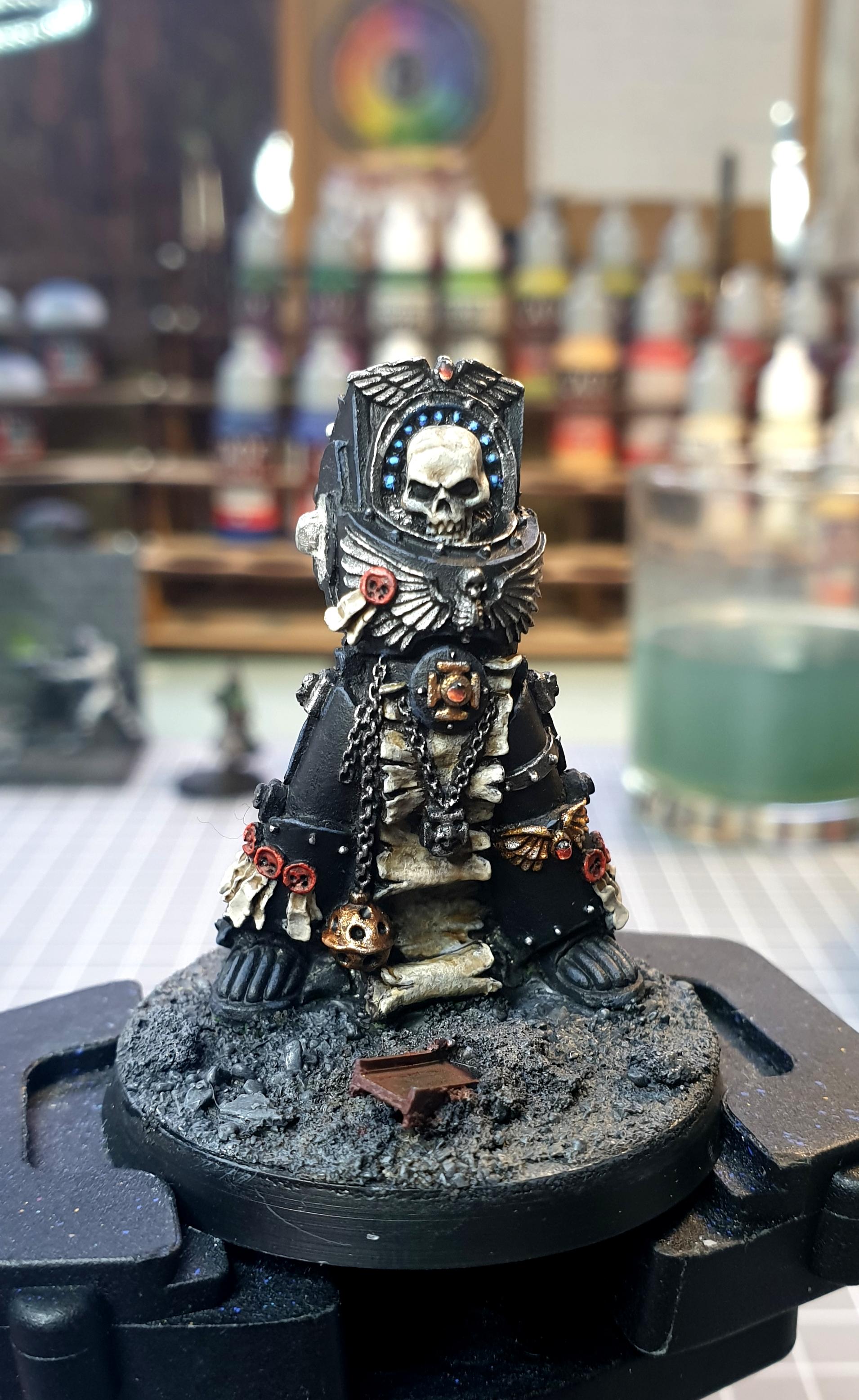 Angel, Chaplain, Dark, Interro-gator, Space, Space Marines, Terminator Armor